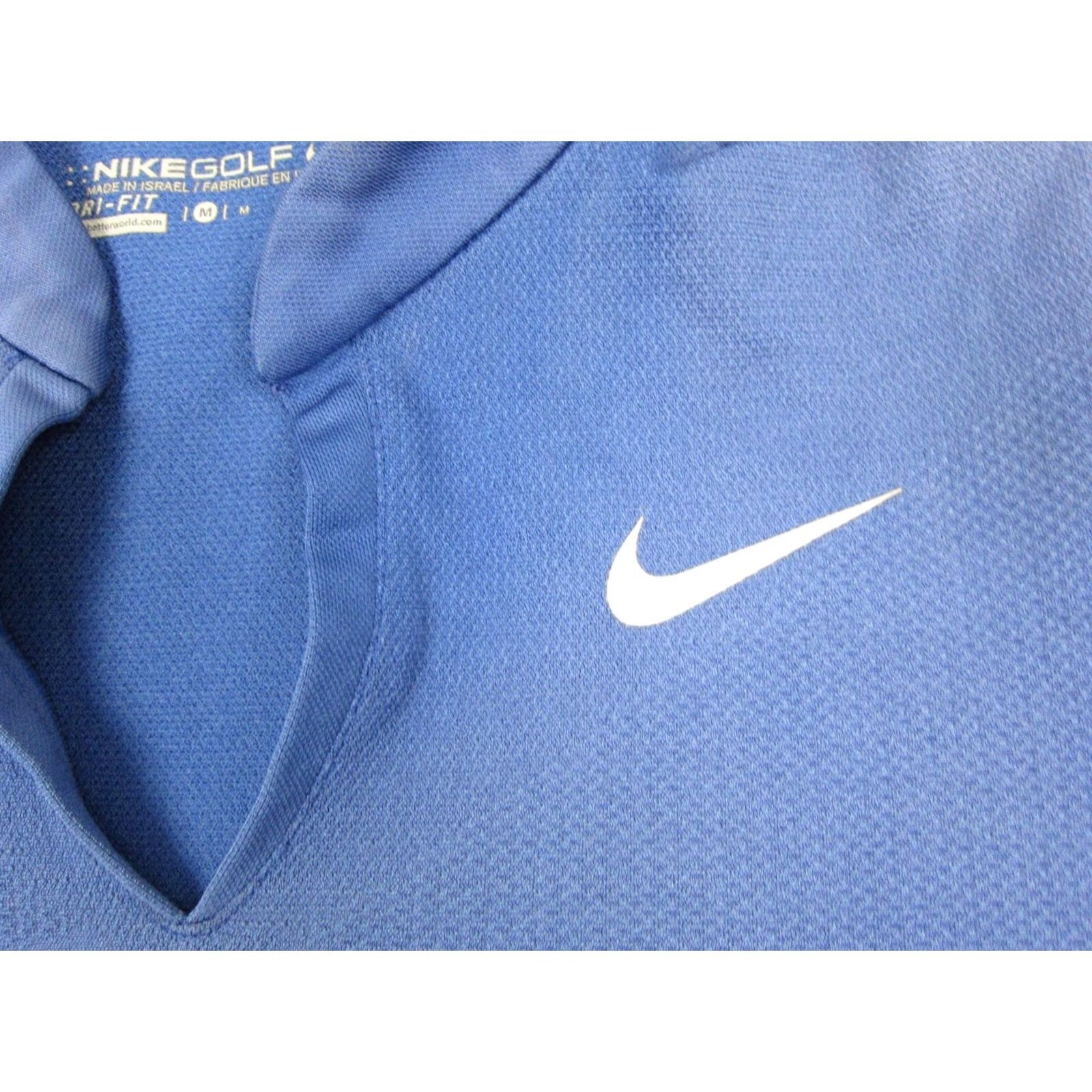 Nike Nike Golf Polo Shirt Womens M Blue Dri-Fit Performance PGA Tour West Shirt Ladies Medium Blue 90s Sports Modern Regular Fit Men/Women Clothing Size M / US 6-8 / IT 42-44 - 4 Thumbnail