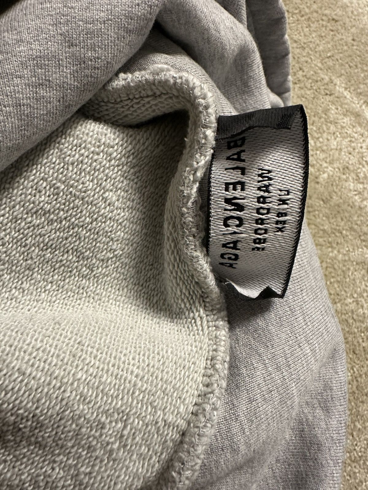 Balenciaga Gray Balenciaga Logo Hoodie Size US M / EU 48-50 / 2 - 7 Thumbnail