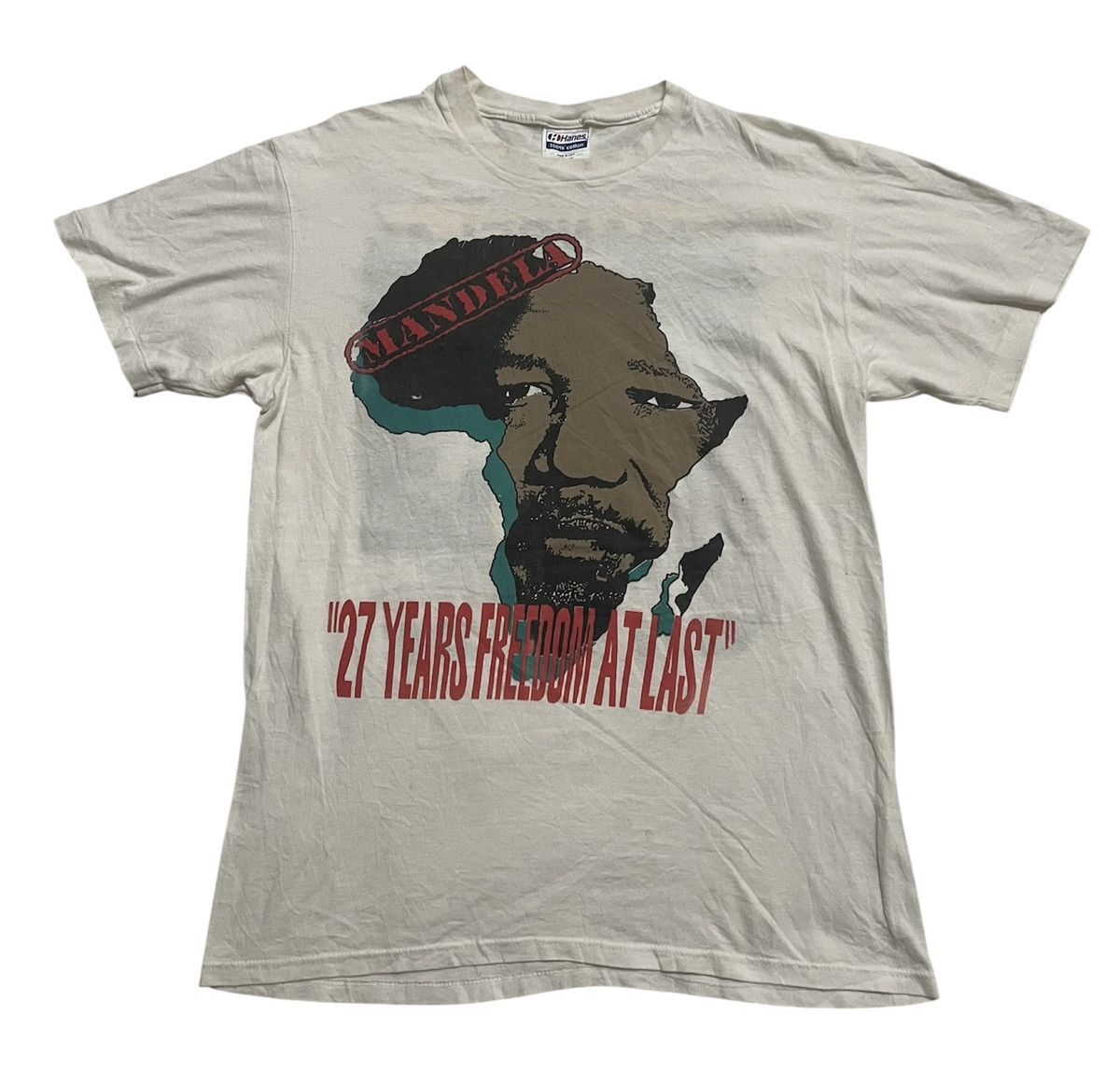 Other Vintage Nelson Mandela Size US L / EU 52-54 / 3 - 1 Thumbnail