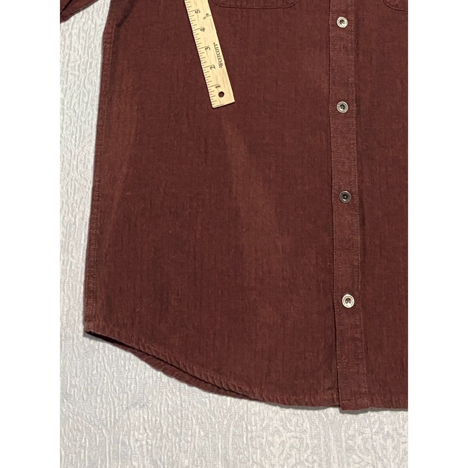 Prana PrAna Flannel Shirt Long Sleeve Button Up Mens XL Red Size US XL / EU 56 / 4 - 2 Thumbnail