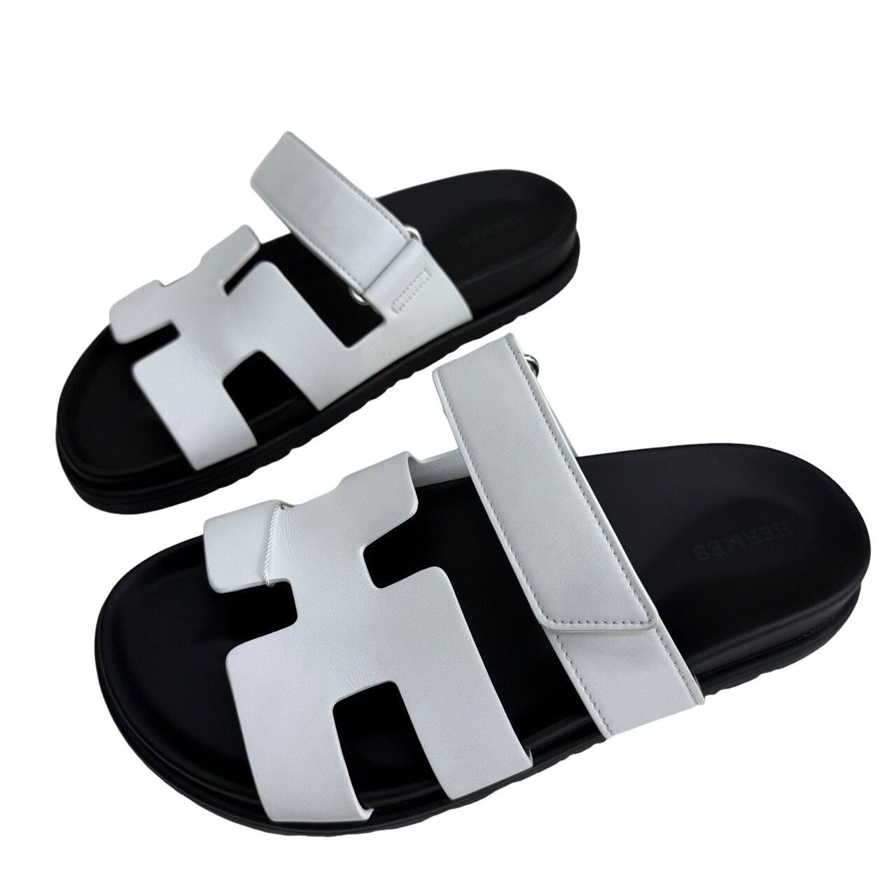 Hermes Hermes Chypre Sandals Size 37.5 Size US 7.5 / IT 37.5 - 1 Thumbnail