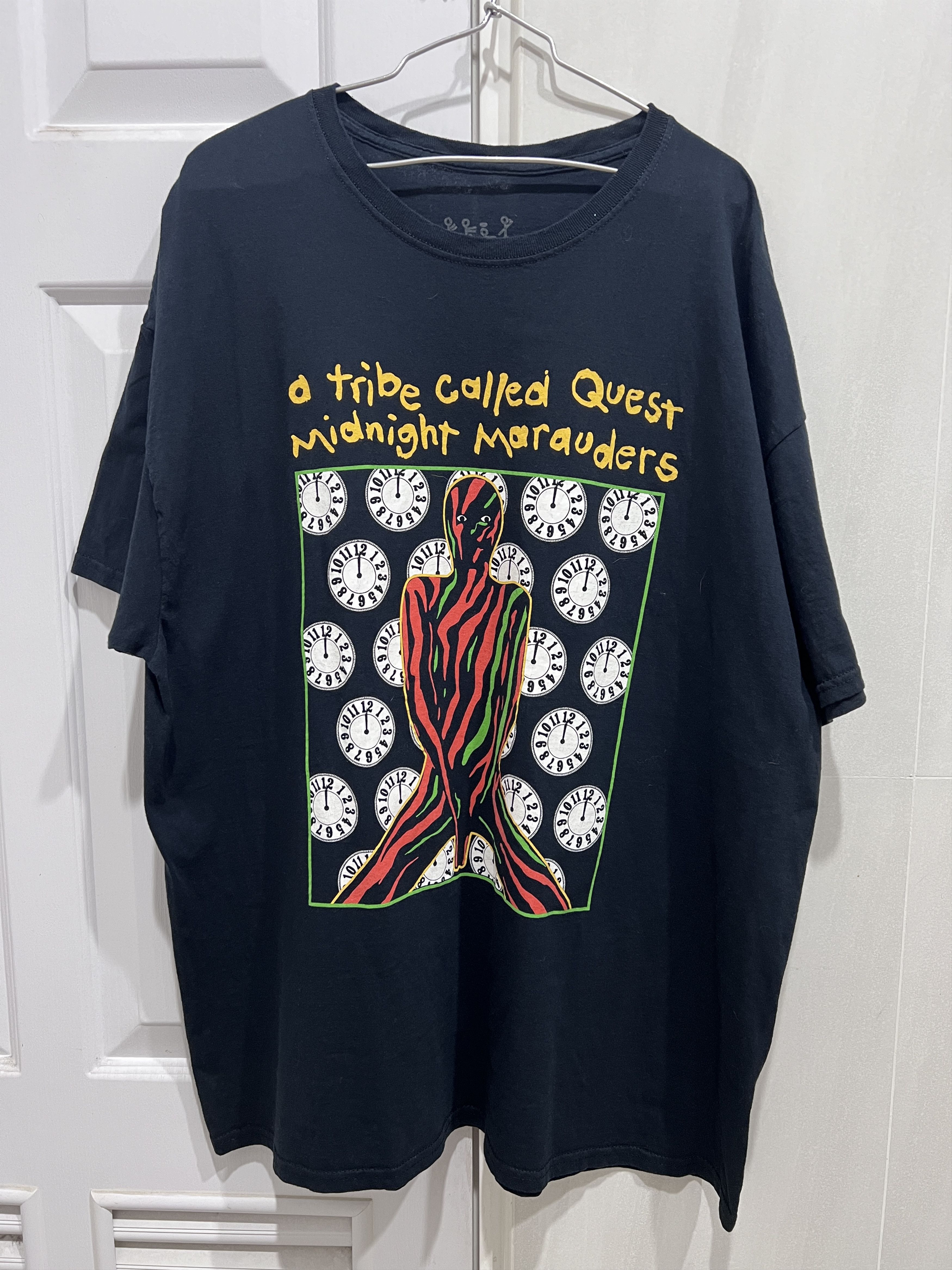 Band Tees × Rap Tees A Tribe Called Quest ATCQ Hiphop Rap Promo Tee 2XL Size US XXL / EU 58 / 5 - 2 Thumbnail