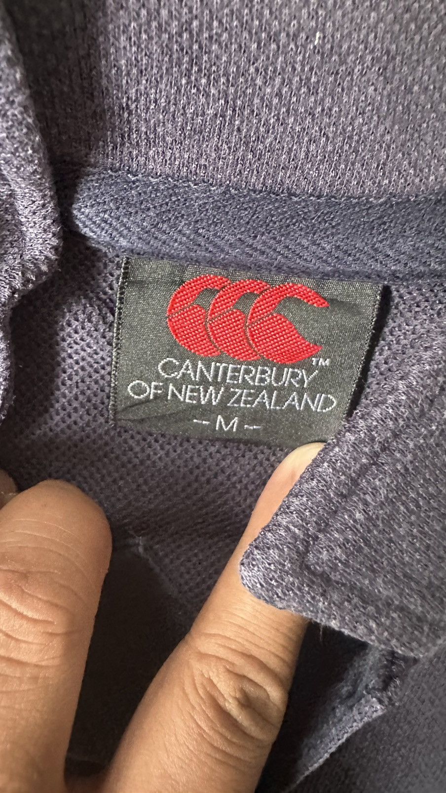 Canterbury of New Zealand VINTAGE CANTERBURY OF NEW ZEALAND HEAVYWEIGHT POLO TEE Size US M / EU 48-50 / 2 - 5 Thumbnail