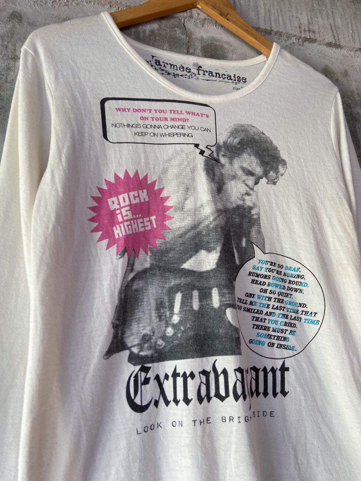 Beauty Beast × Hysteric Glamour × Japanese Brand ROCK IS HIGHEST LONG SLEEVE Size US S / EU 44-46 / 1 - 5 Thumbnail