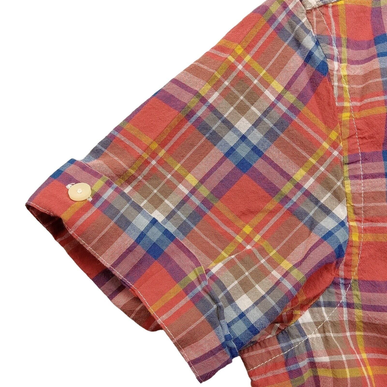 JACHS NY JACHS Shirt M Men's New York Classic Fit Short Sleeve Plaid Size US M / EU 48-50 / 2 - 3 Thumbnail