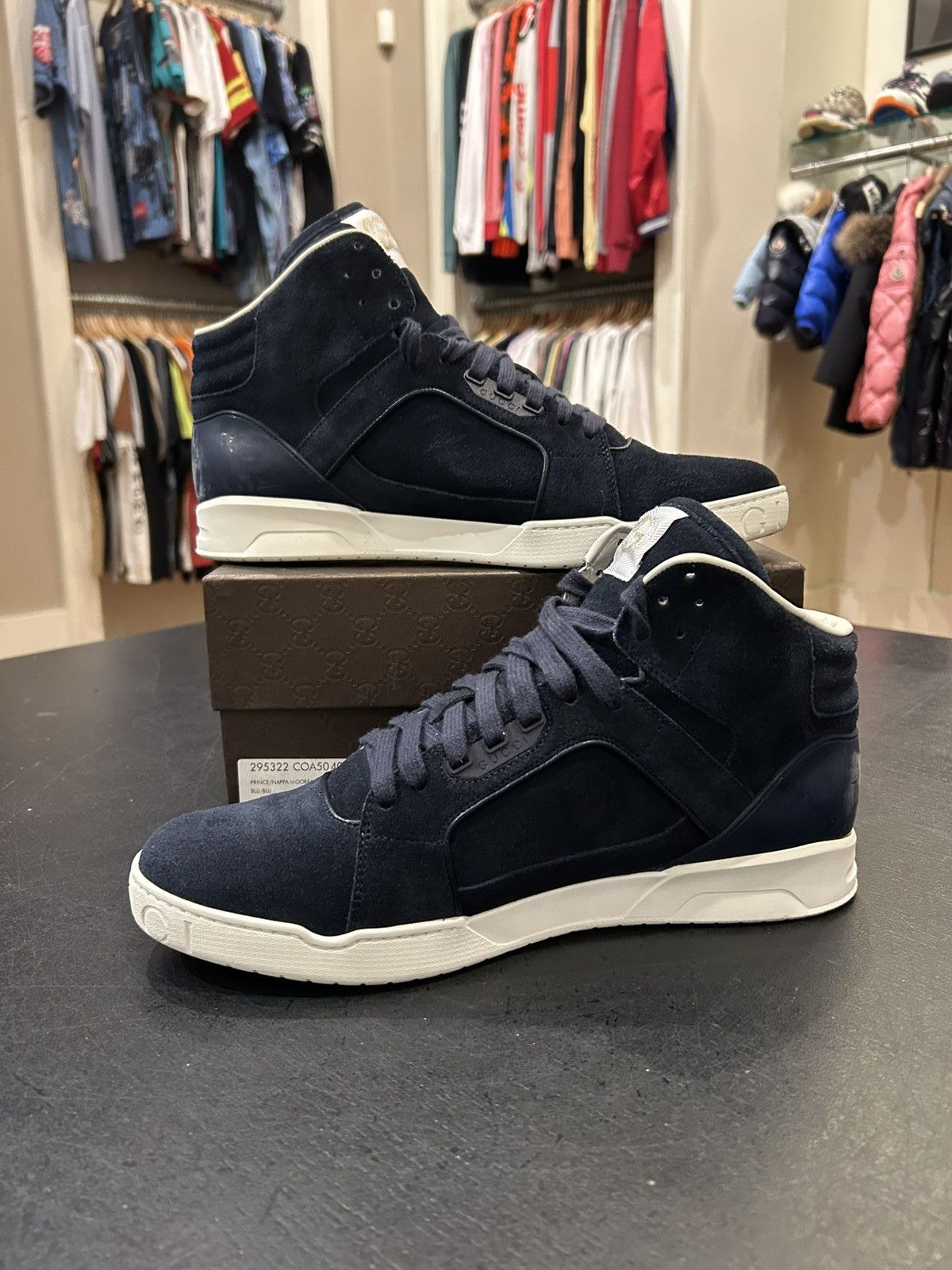 Gucci Gucci High Top Sneakers Size US 10.5 / EU 43-44 - 2 Thumbnail