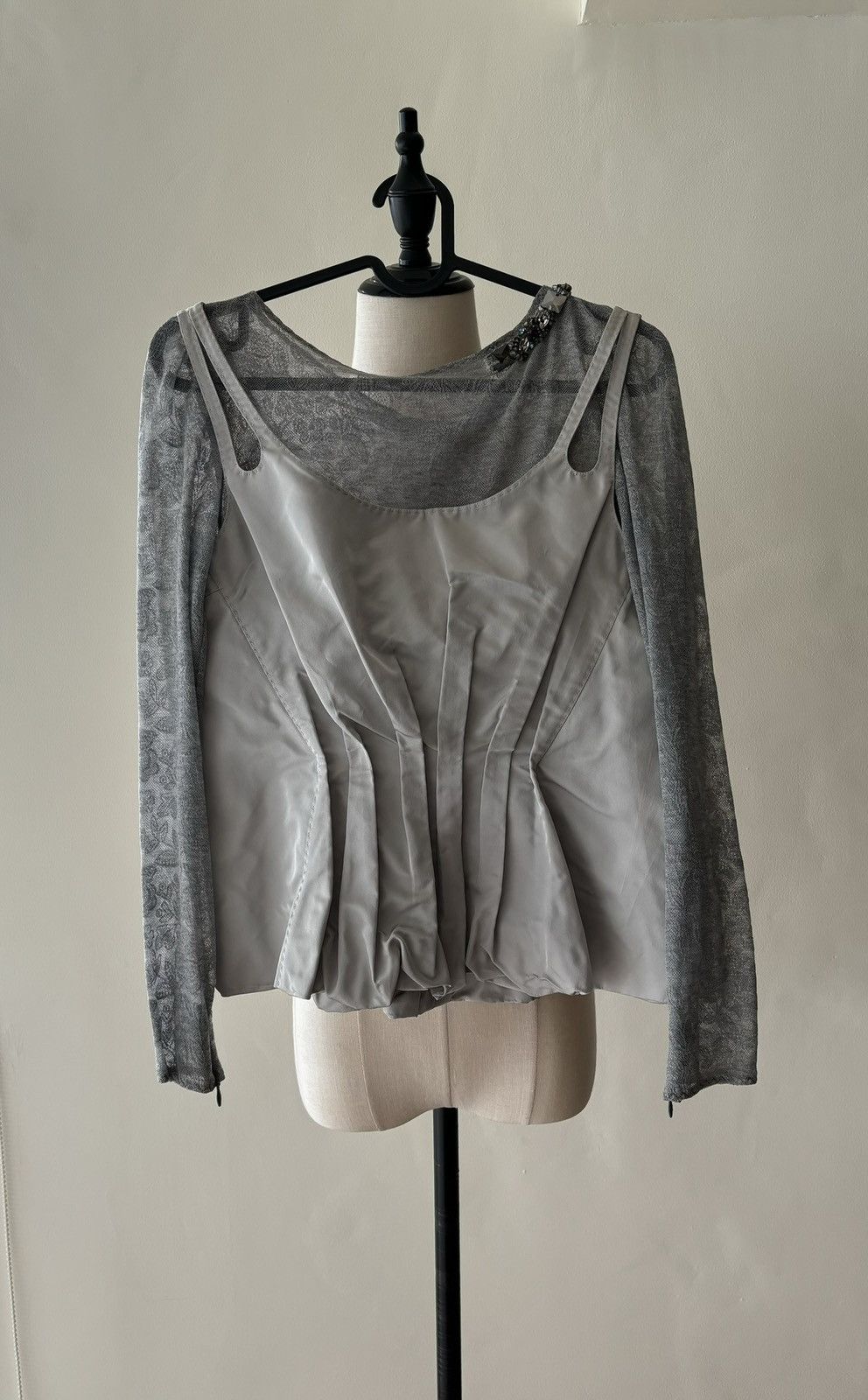 Louis Vuitton Louis Vuitton Lace Blouse Size XS / US 0-2 / IT 36-38 - 6 Thumbnail