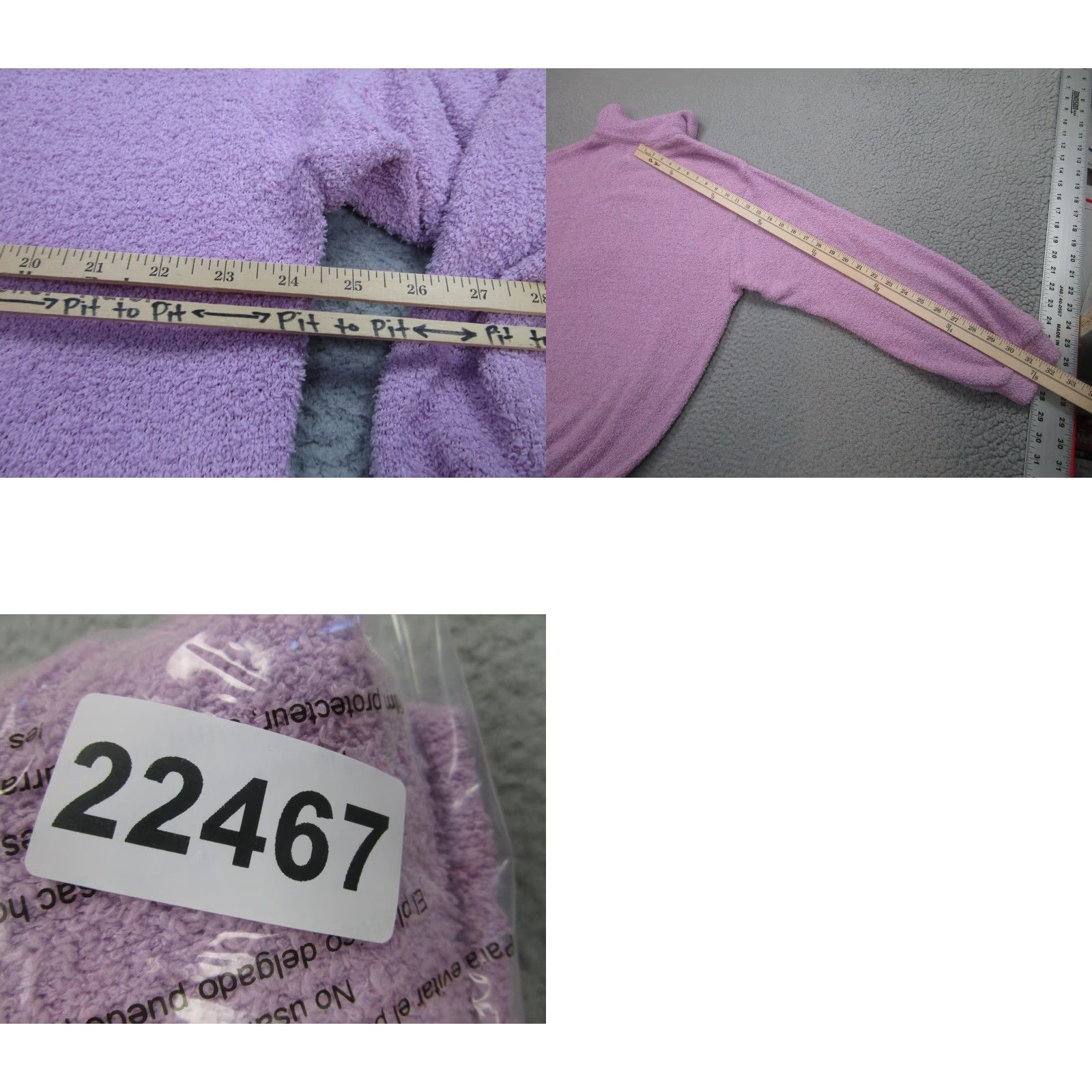 Show Me Your MuMu Show Me Your Mumu Sweater Womens M Purple Sadie Set 1/4 Zip Collared Pullover Size M / US 6-8 / IT 42-44 - 8 Thumbnail