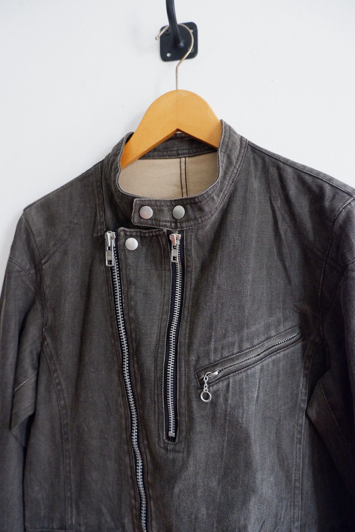 Beauty Beast Vintage The Difference By Rupert Punk Biker Denim Jacket Size US L / EU 52-54 / 3 - 6 Thumbnail