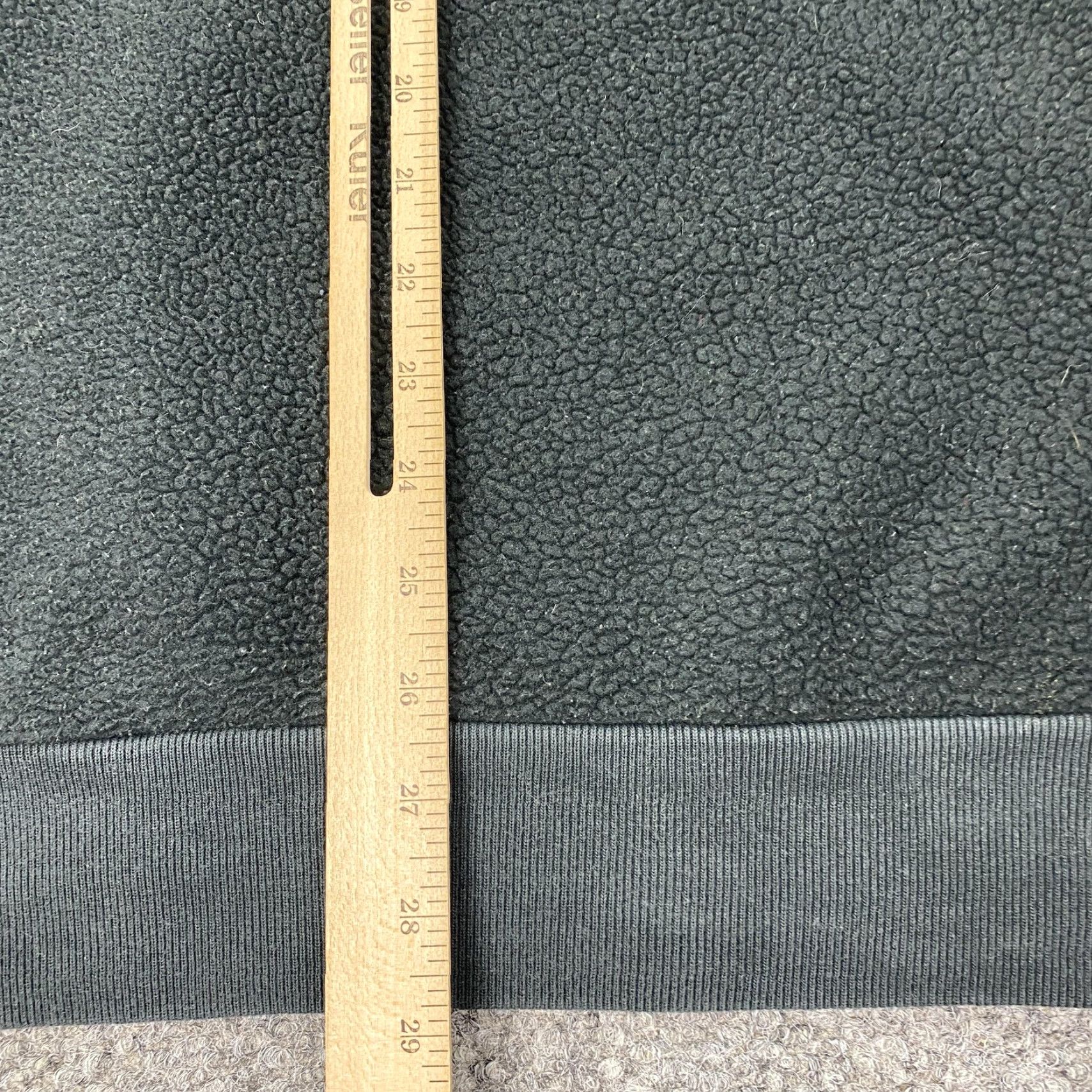 Champion VINTAGE Champion Hoodie 2XL Green Pullover Sherpa Fleece 1/4 Zip Pocket C Logo Mens Size US XXL / EU 58 / 5 - 5 Thumbnail