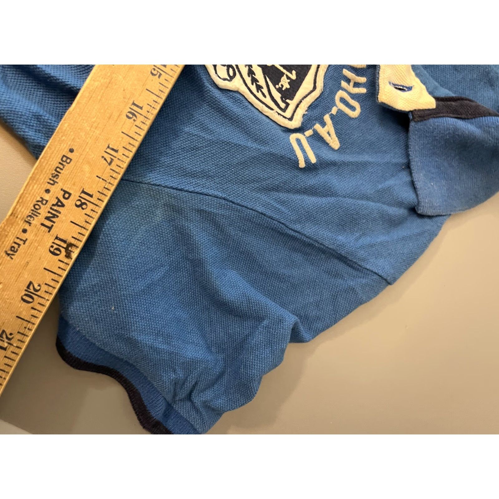 Vintage Spirit Polo Shirt Embroidered Blue Mens Size Small California AU WHO Size US S / EU 44-46 / 1 - 5 Thumbnail