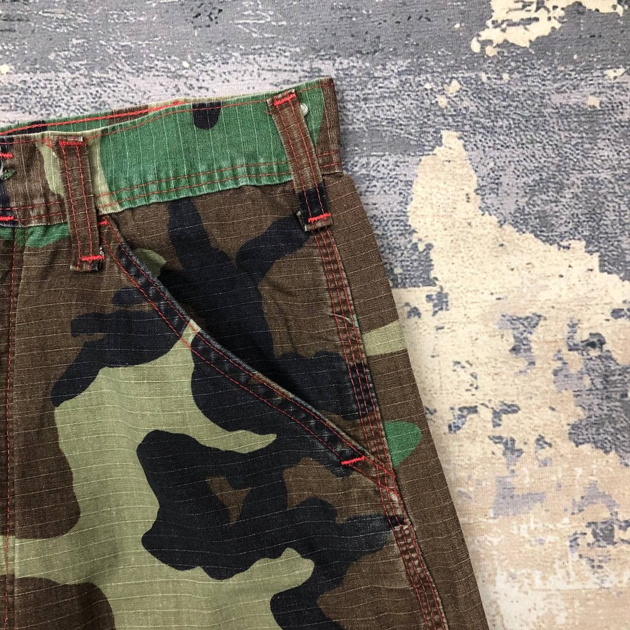 Other P147 NEPCO CAMO CARPENTER PANTS Size US 28 / EU 44 - 8 Thumbnail
