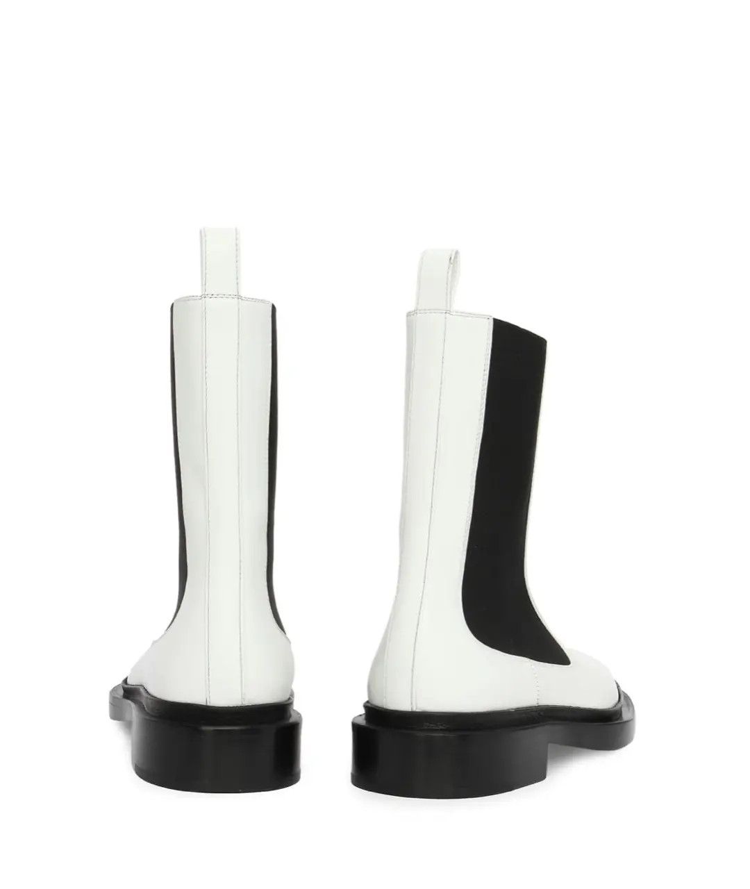 Jil Sander o1y1025 Ankle Boots in White/Black Size US 6.5 / IT 36.5 - 3 Thumbnail