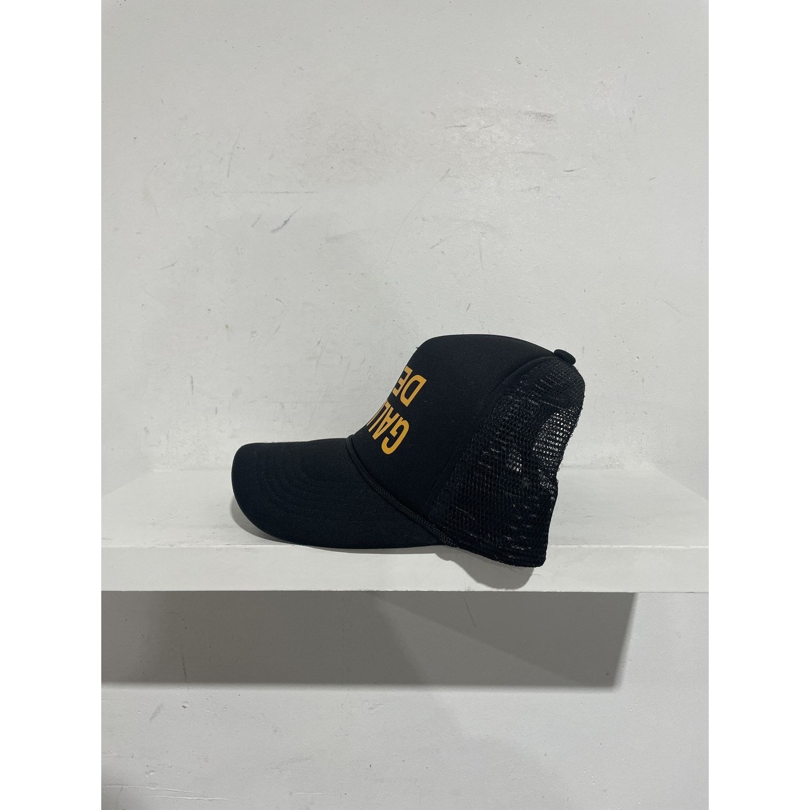 Gallery Dept. GALLERY DEPT. BLACK LOGO MESH TRUCKER CAP PREOWNED Size ONE SIZE - 3 Thumbnail
