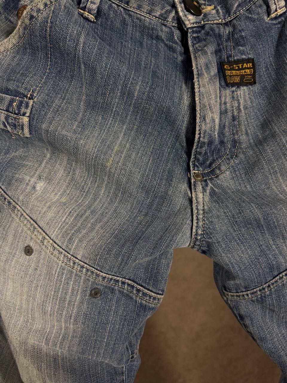 G-Star G Star Raw vintage designer biker jeans Size US 32 / EU 48 - 9 Thumbnail