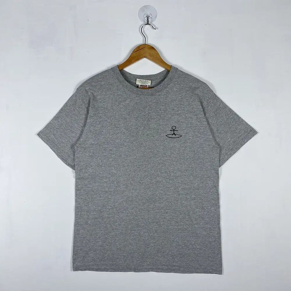 Vintage Vintage 90's STICK MAN California Surfboards Graphic Tee Size US M / EU 48-50 / 2 - 4 Thumbnail