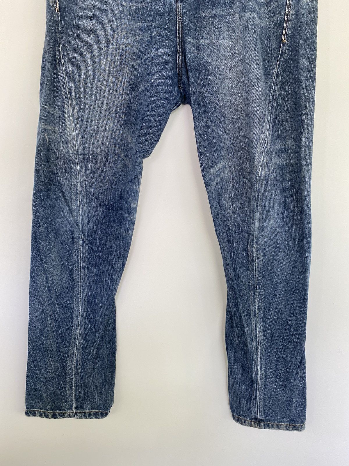 Designer × Japanese Brand Japanese Brand Bit Blue Denim Jeans Pant Size US 34 / EU 50 - 4 Thumbnail