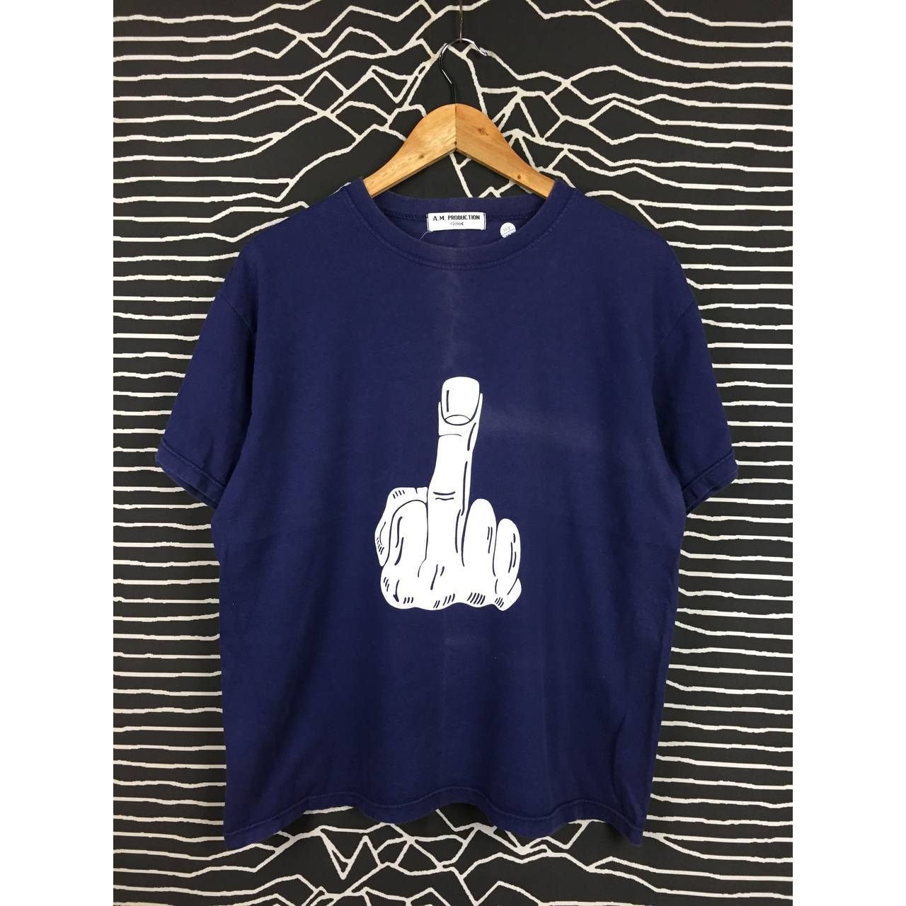 Other A.M. Production Middle Finger F*ck You Graphic Tee Size US L / EU 52-54 / 3 - 1 Thumbnail