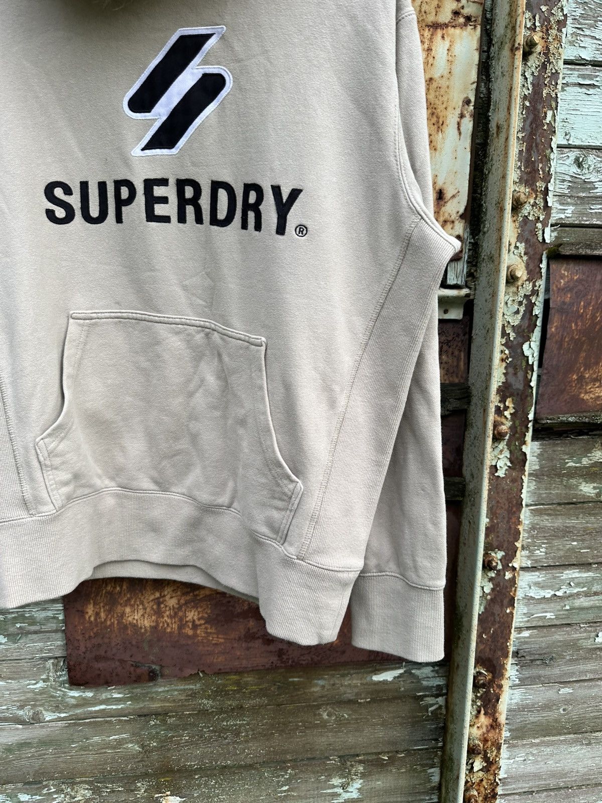 If Six Was Nine × Superdry Vintage Japanese Style Fur Superdry Hoodie Custom By Me Size US M / EU 48-50 / 2 - 14 Thumbnail