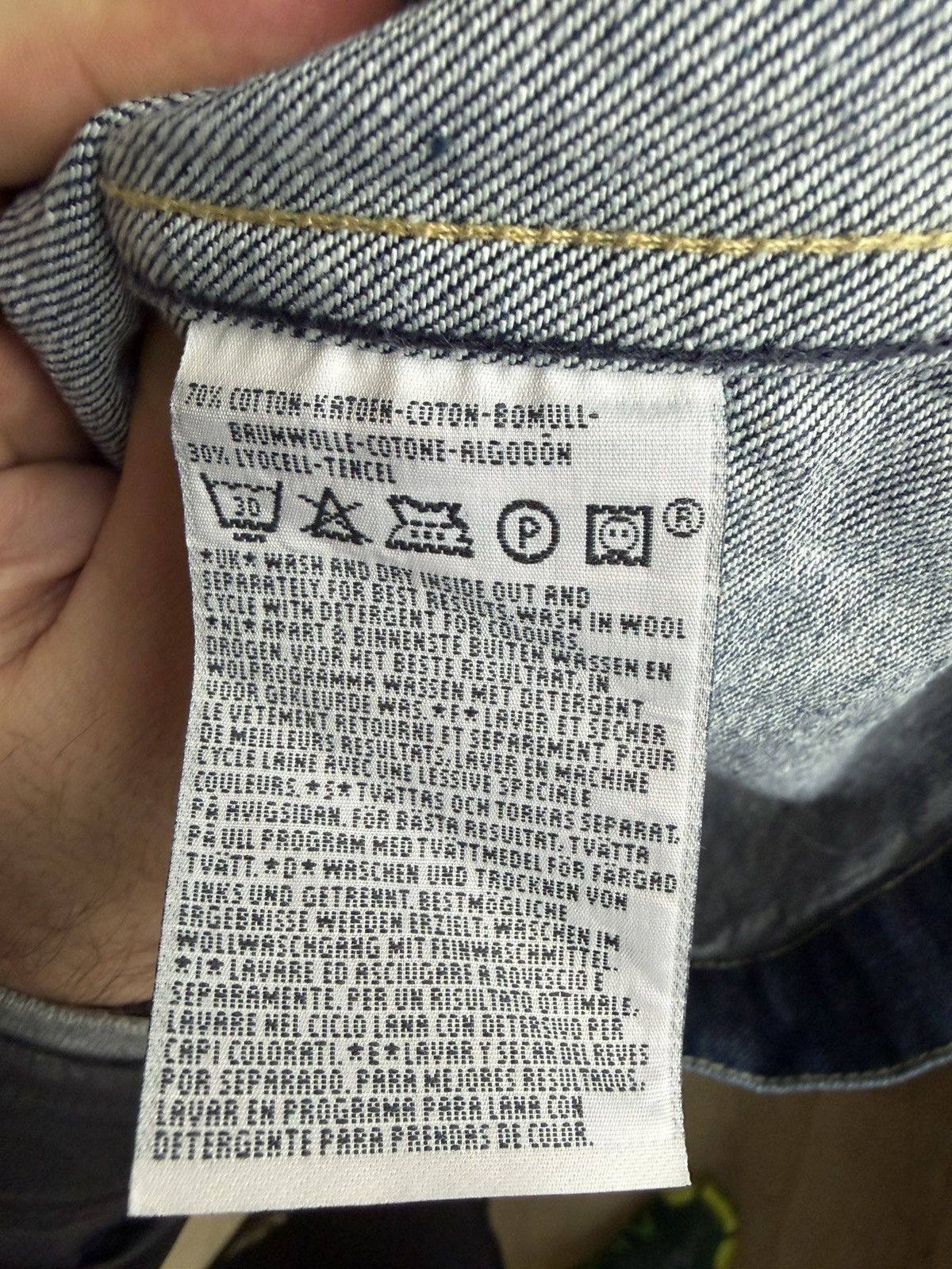 Levi's Vintage 90s Levis Engineered Denim Jacket size M Y2K Levi's Size US M / EU 48-50 / 2 - 9 Thumbnail