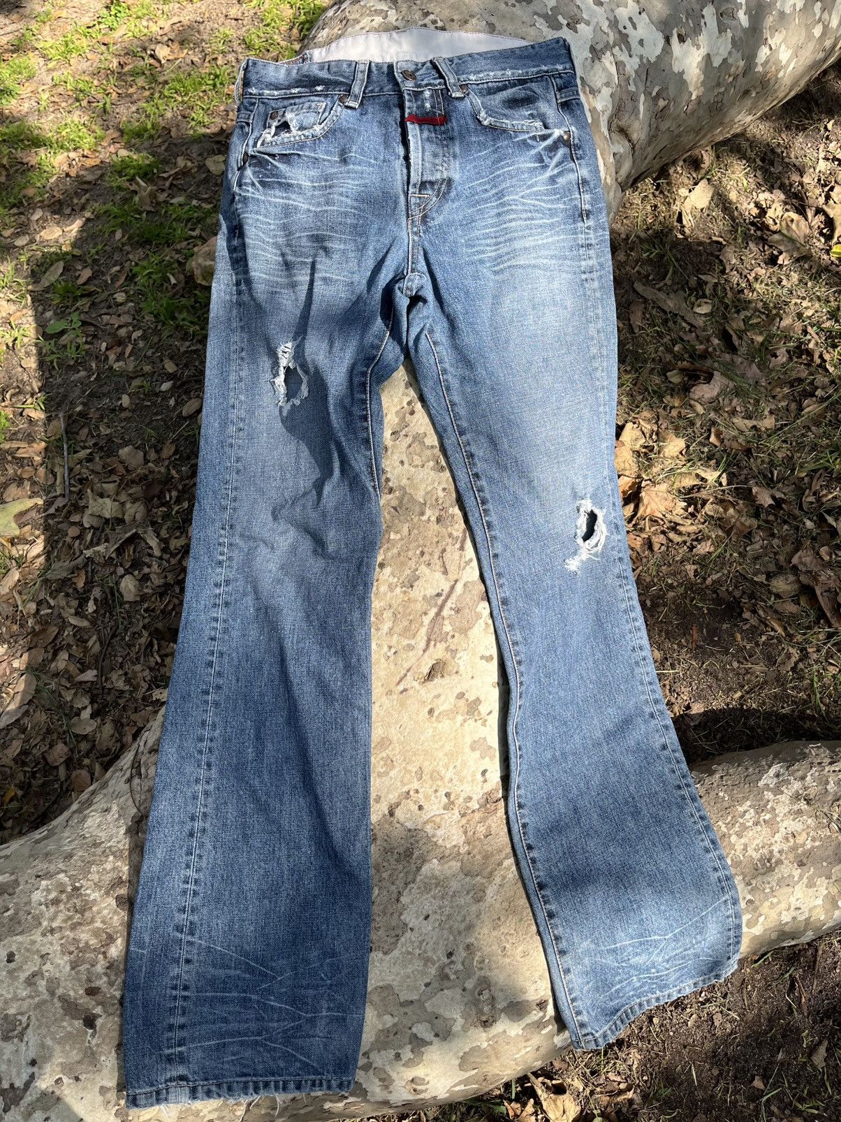 Marithe + Francois Girbaud Marithe Francois Girbaud Denim Jeans Size US 31 - 1 Thumbnail