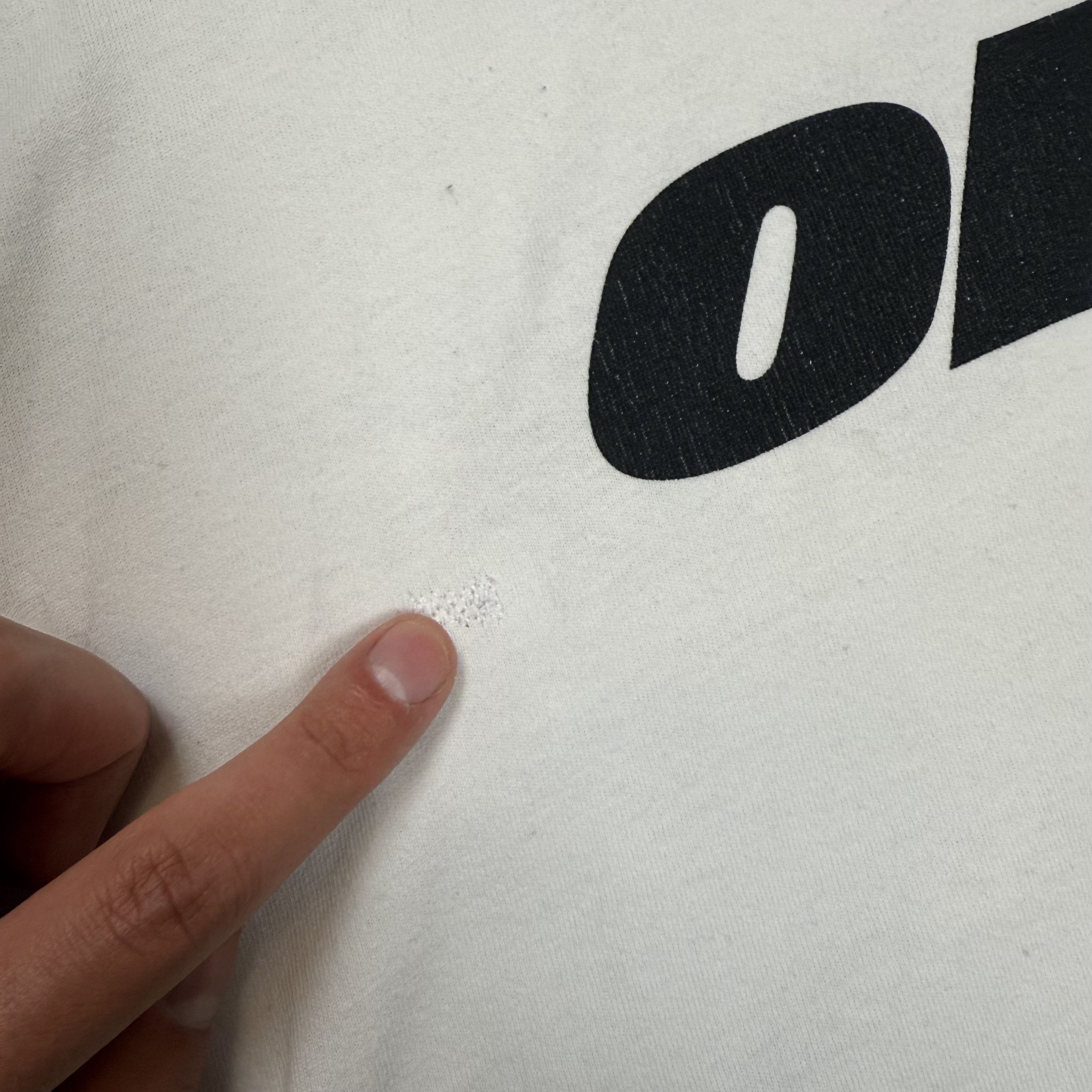 Off-White Off White Small Spell Out White Tee Virgil Abloh Size US S / EU 44-46 / 1 - 3 Thumbnail