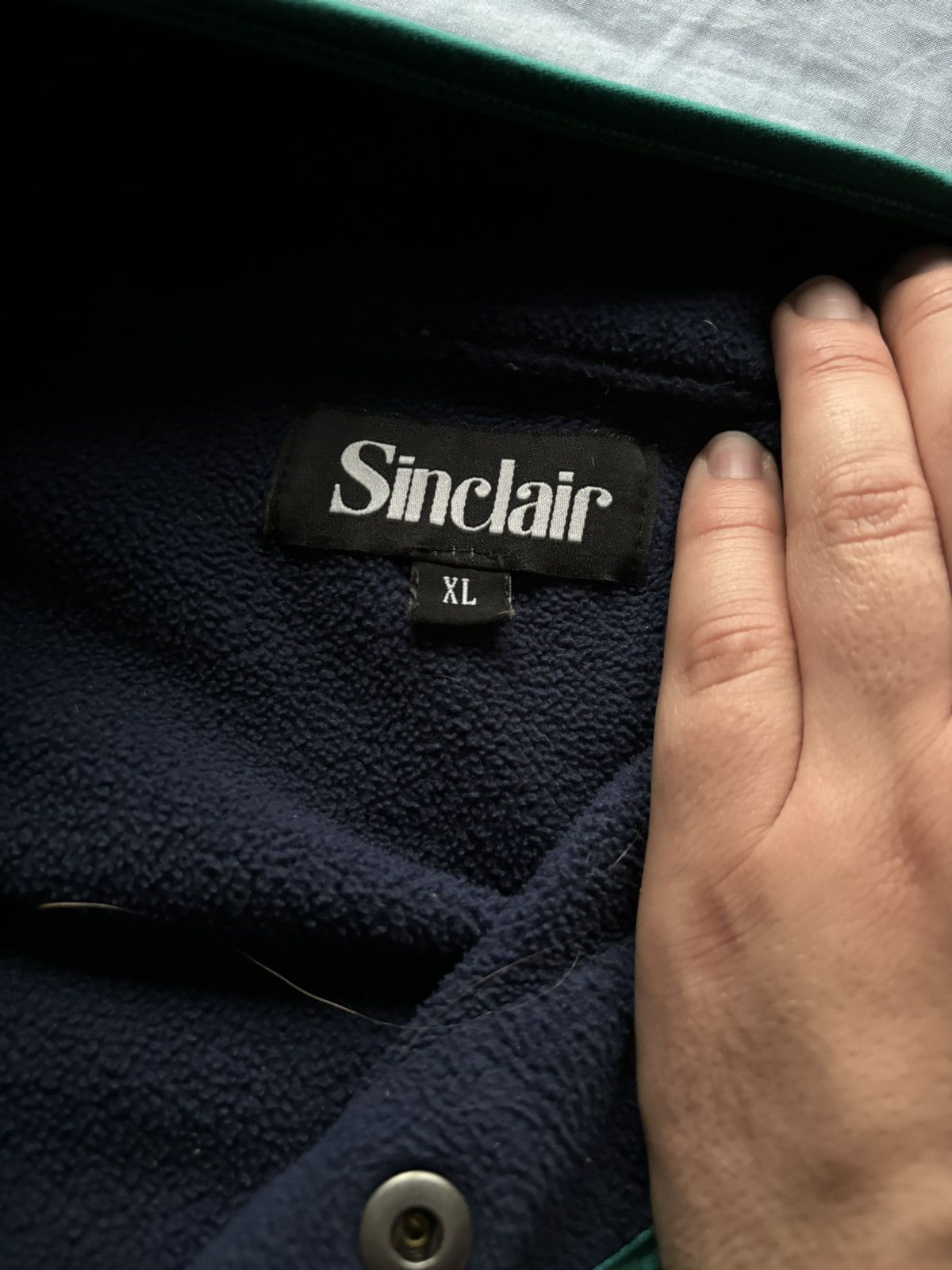 Sinclair Global Sinclair global fleece top navy Size US XL / EU 56 / 4 - 3 Thumbnail
