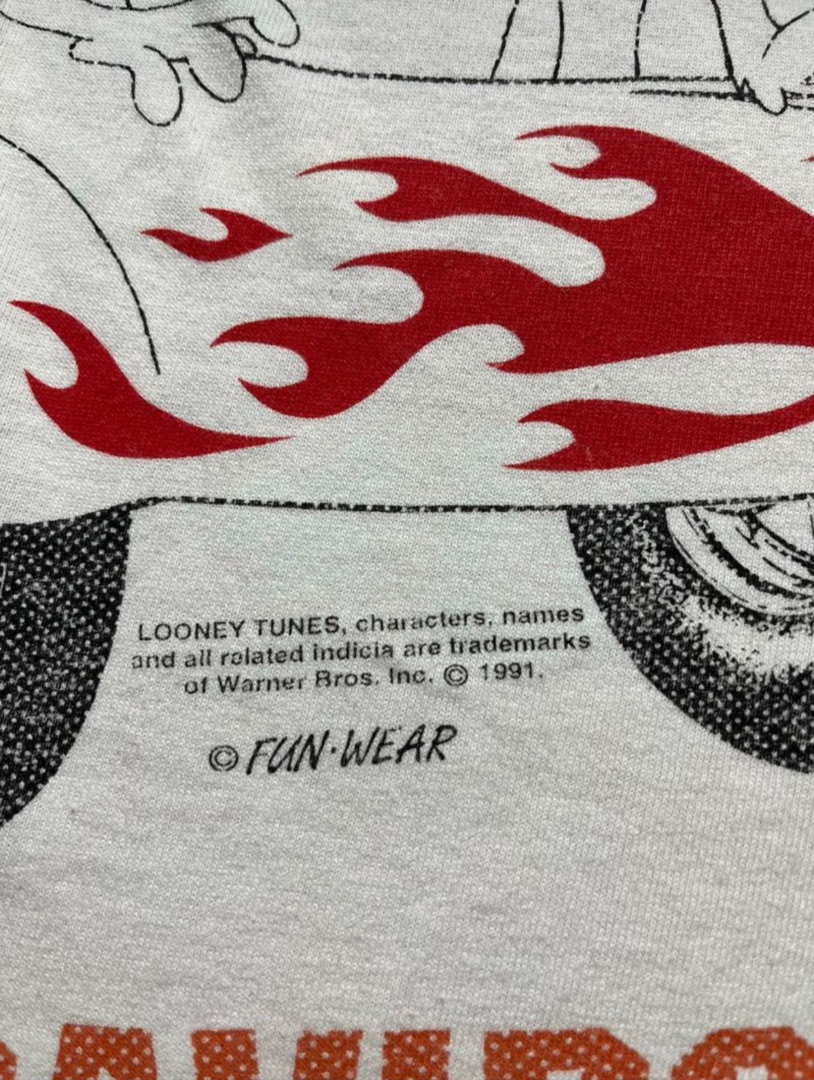 Vintage Vintage Looney Tunes X Harley Davidson Tee Size US L / EU 52-54 / 3 - 6 Thumbnail