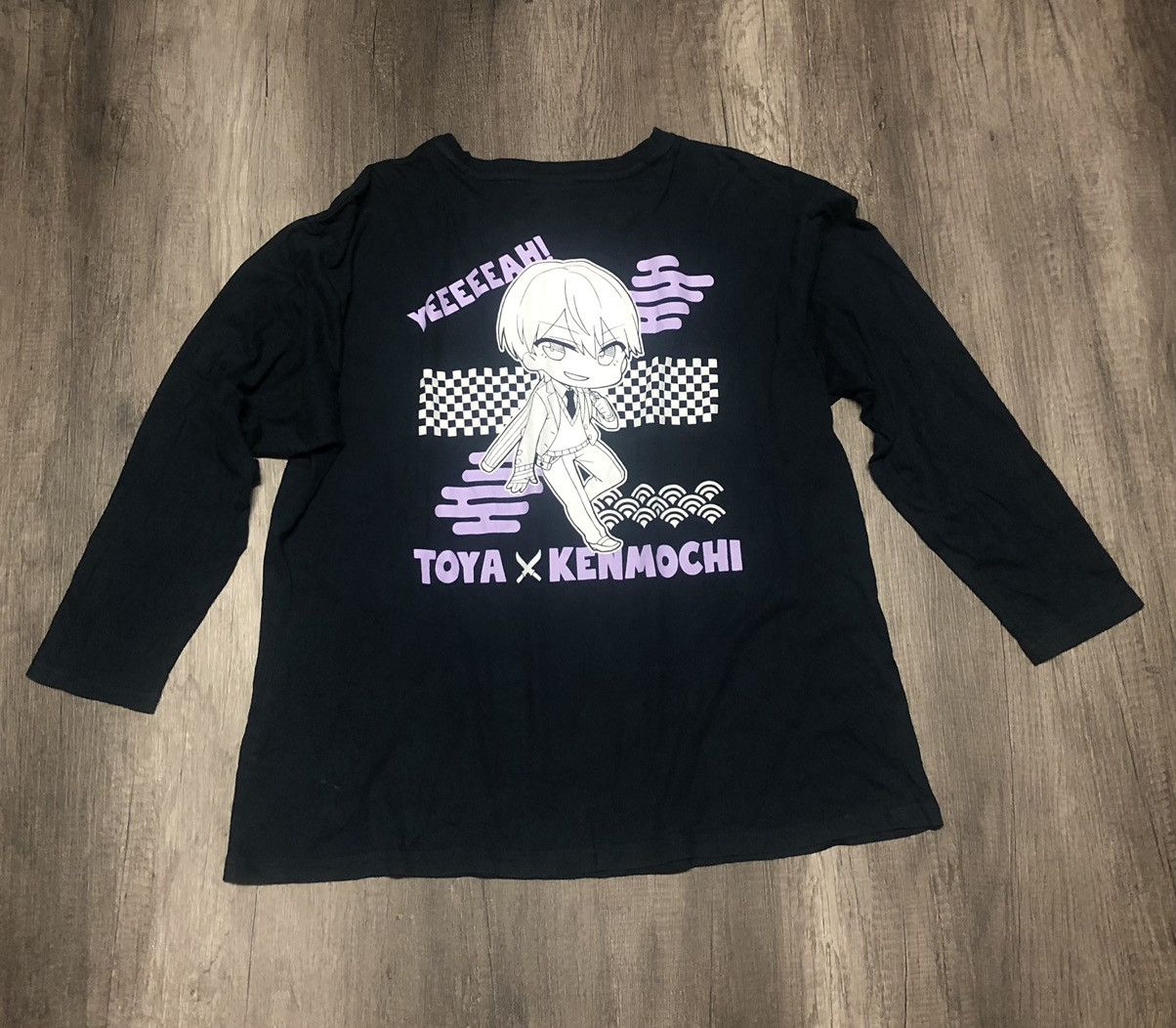 Anime × Cartoon Network × Japanese Brand Vintage Anima Toya x Kenmochi Long Sleeve Tee Shirt Size US XL / EU 56 / 4 - 1 Thumbnail