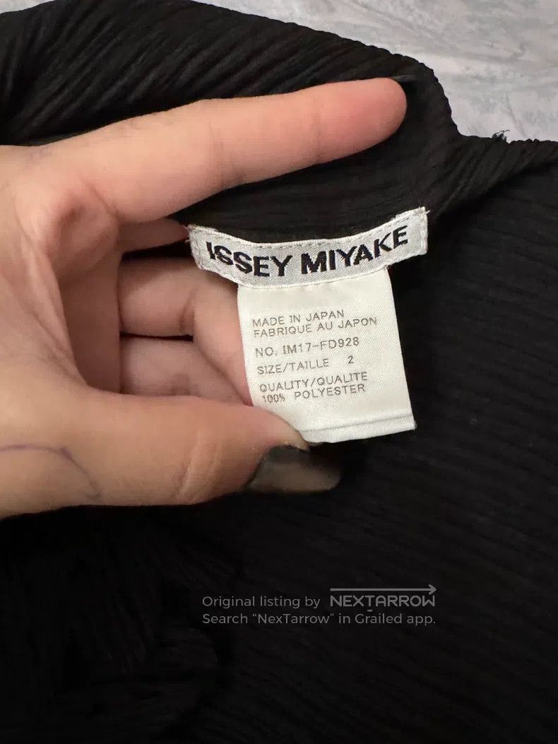 Issey Miyake Issey Miyake Black Pleated Cardigan Size M / US 6-8 / IT 42-44 - 8 Thumbnail