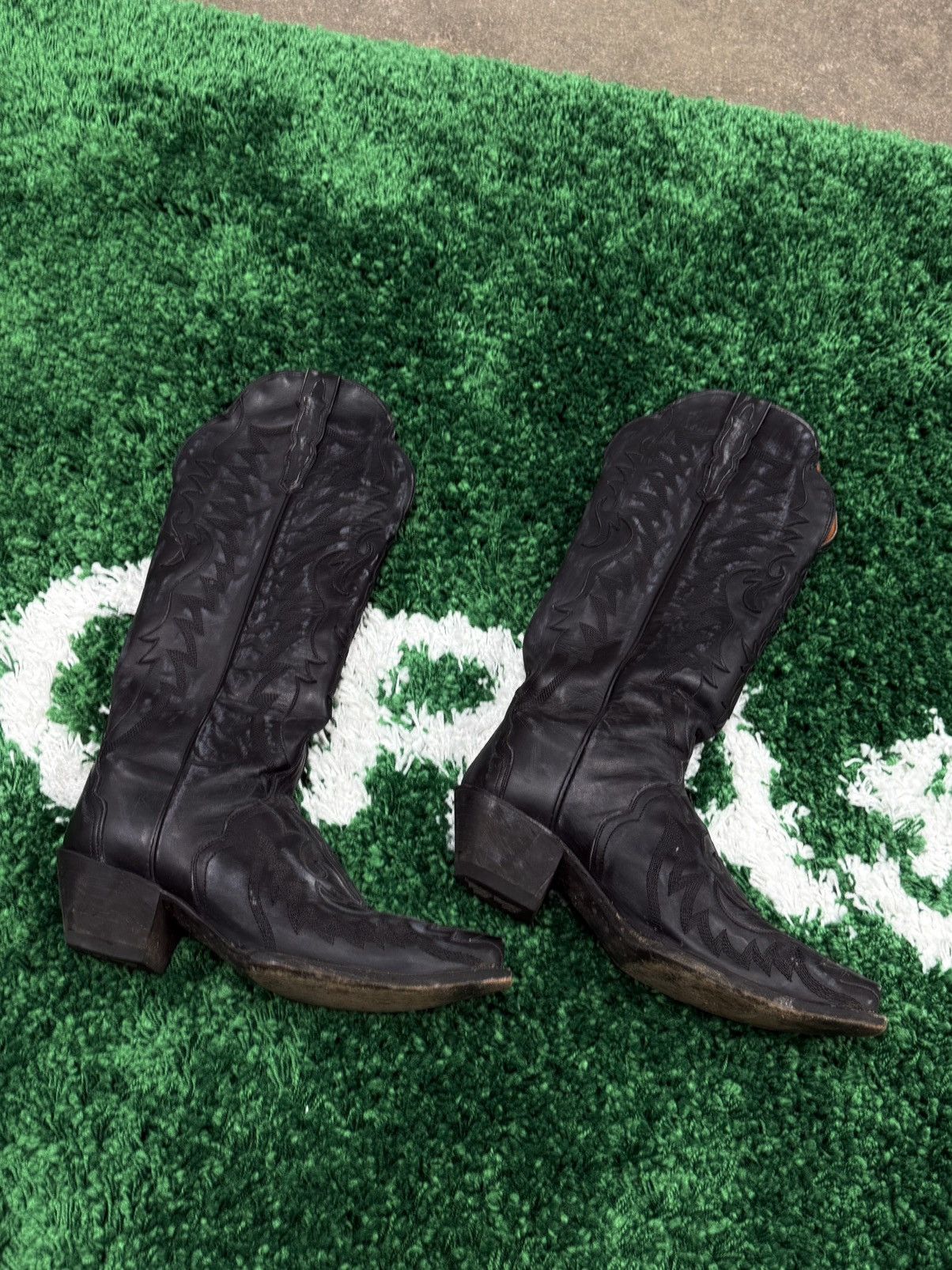 Dan Post Dan Post Hallie Western Boot Black Womens Size 8.5M Cowboy Size US 8.5 / IT 38.5 - 5 Thumbnail