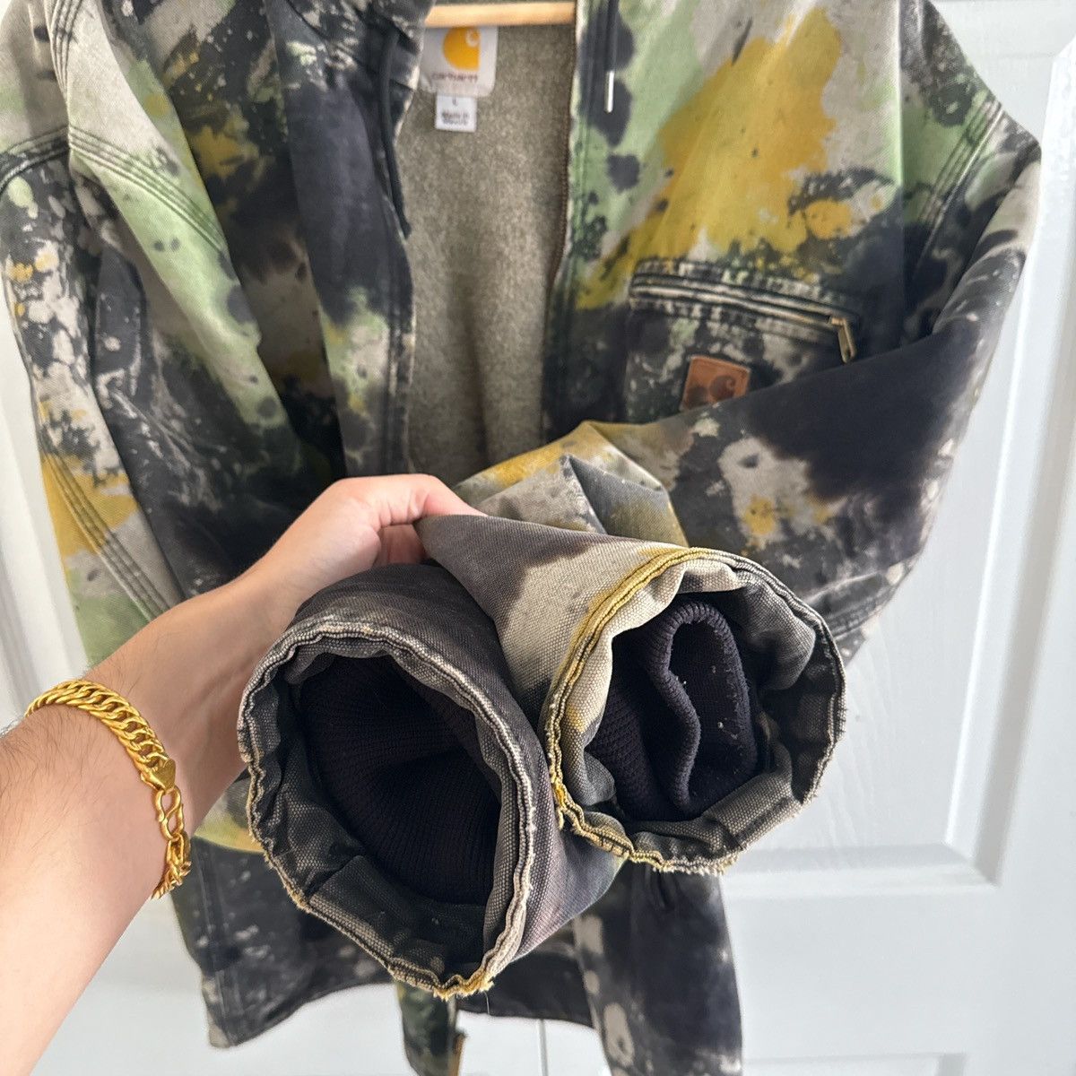 Carhartt Tie dyed vintage Carhartt jacket Size US L / EU 52-54 / 3 - 3 Thumbnail
