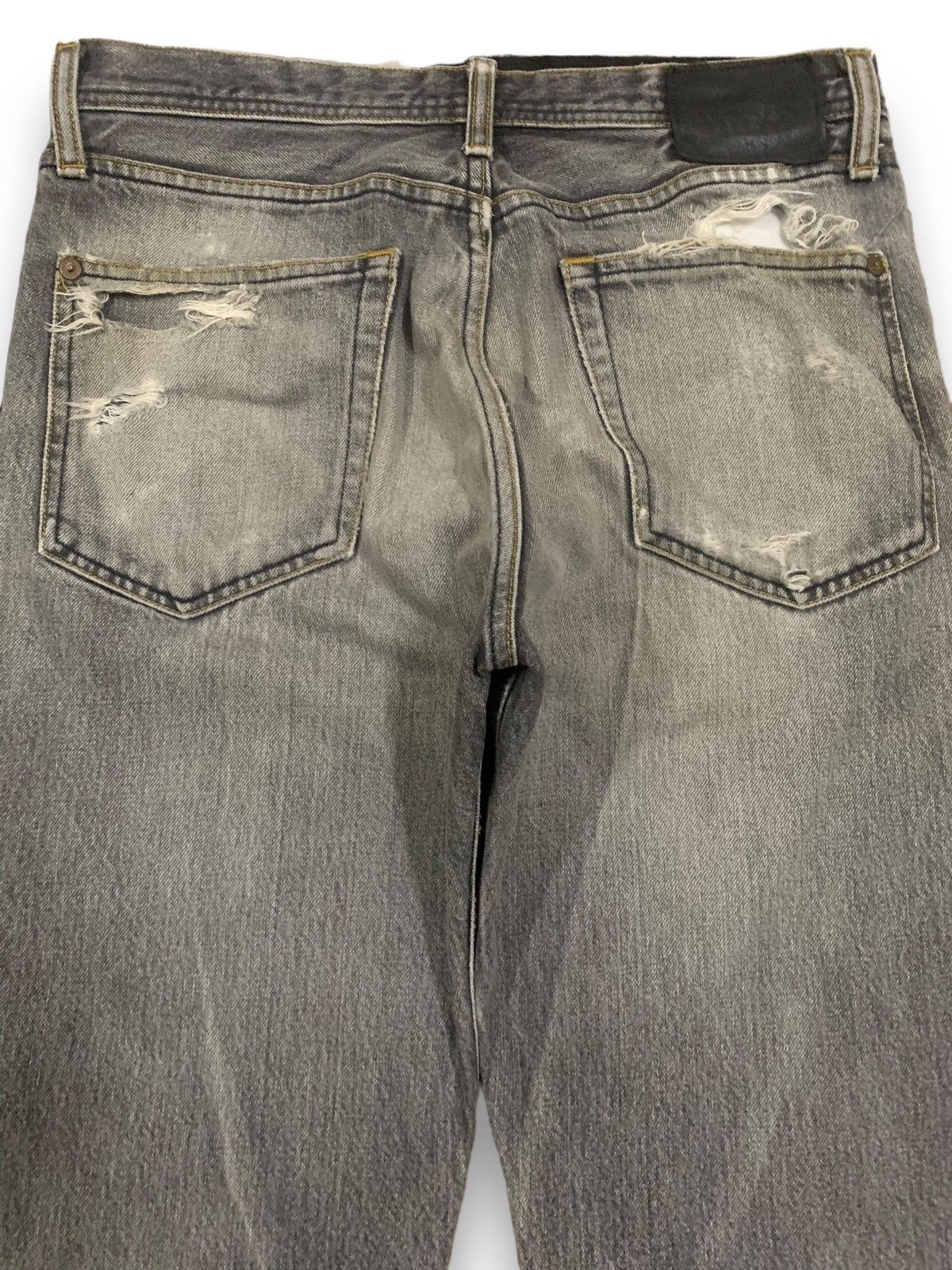 Paul Smith Vintage Paul Smith Faded Classic Fit Distressed Grunge Jeans Size US 30 / EU 46 - 15 Thumbnail