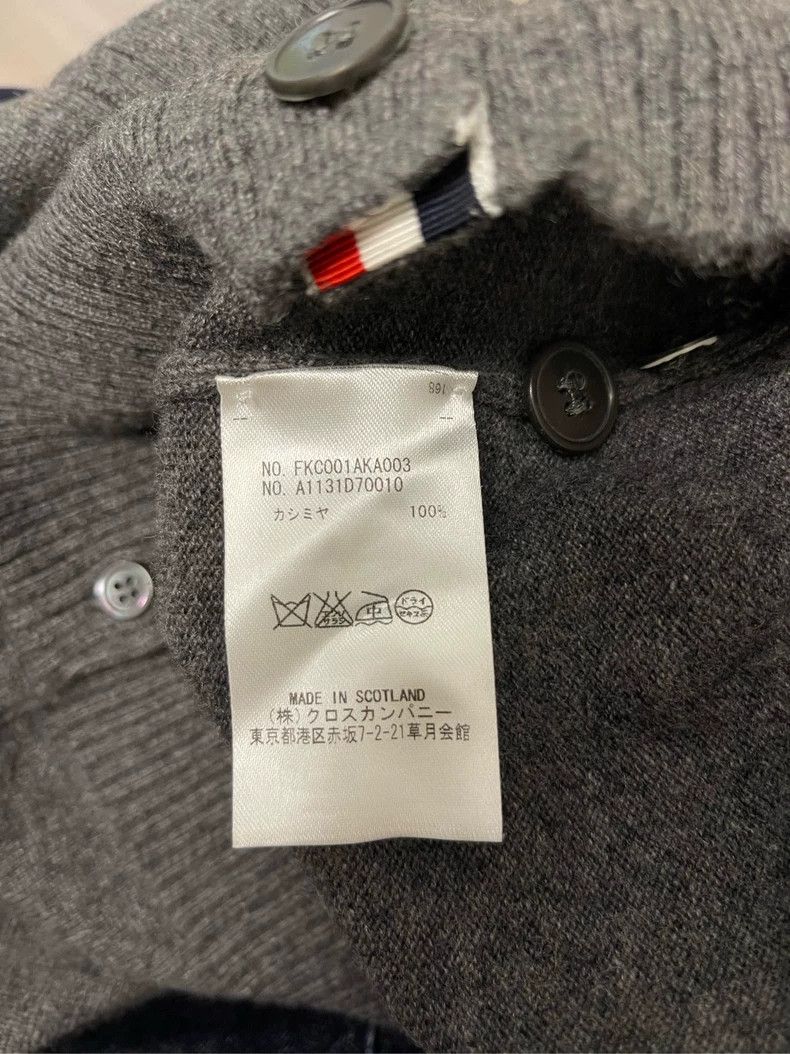 Other Thom Browne size3 Cashmere cardigan sweater Size US L / EU 52-54 / 3 - 6 Thumbnail
