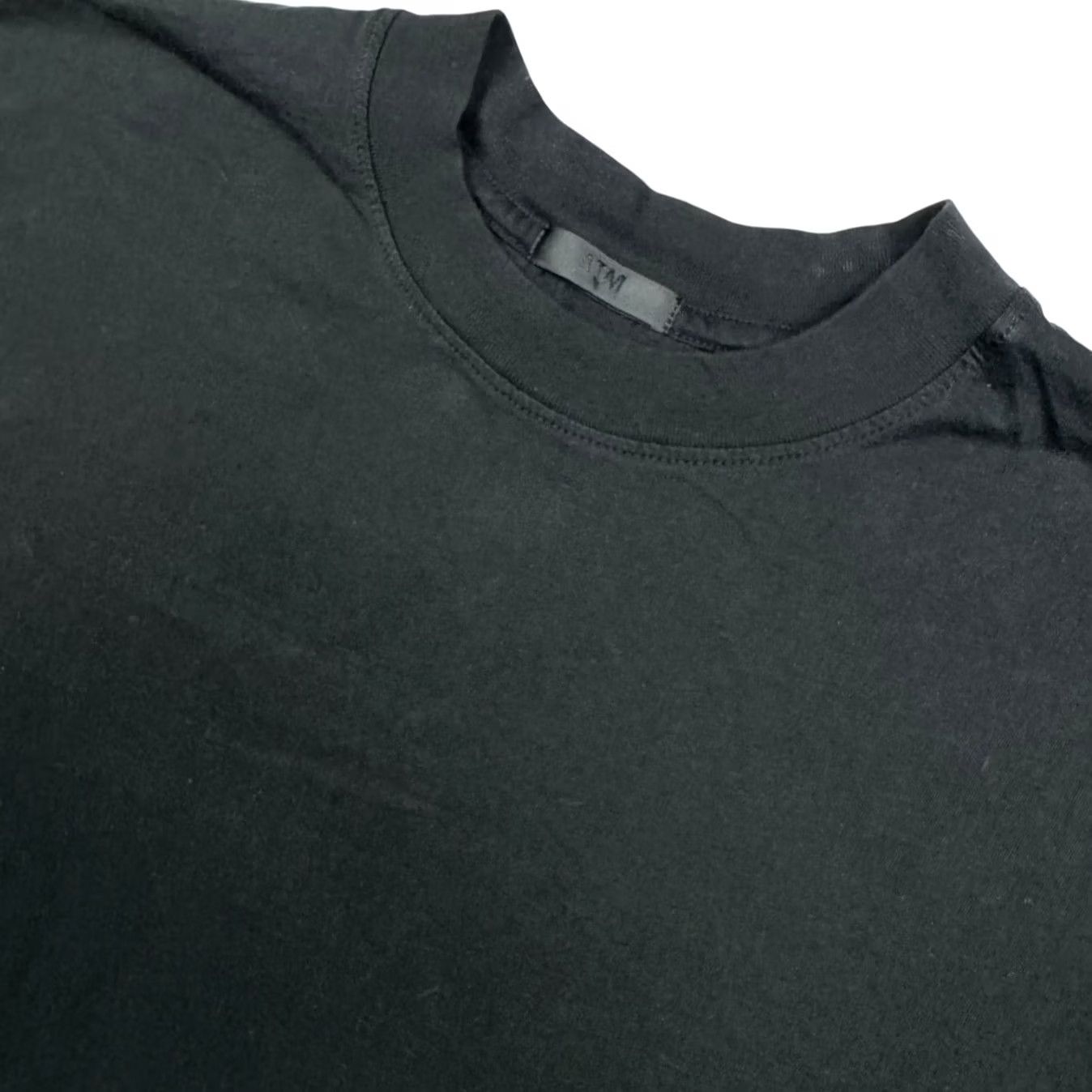 Vintage ATM Black Cotton Crew Neck T-Shirt | XS | Men | T-Shirt | Short Sleeve | Activewear | Nike? Size US XS / EU 42 / 0 - 2 Thumbnail