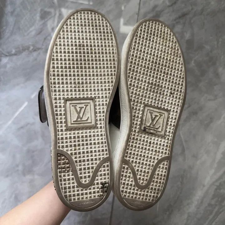 Louis Vuitton Louis Vuitton Frontrow White Low-Top Sneakers -2508 Size US 6 / IT 36 - 4 Thumbnail