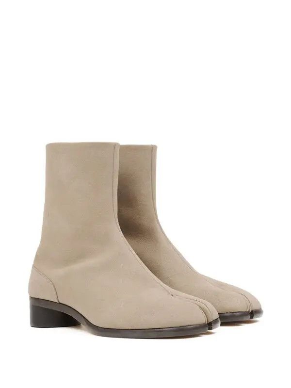 Maison Margiela o1w1db10825 Tabi Ankle Boots in Beige Size US 9 / EU 42 - 2 Thumbnail