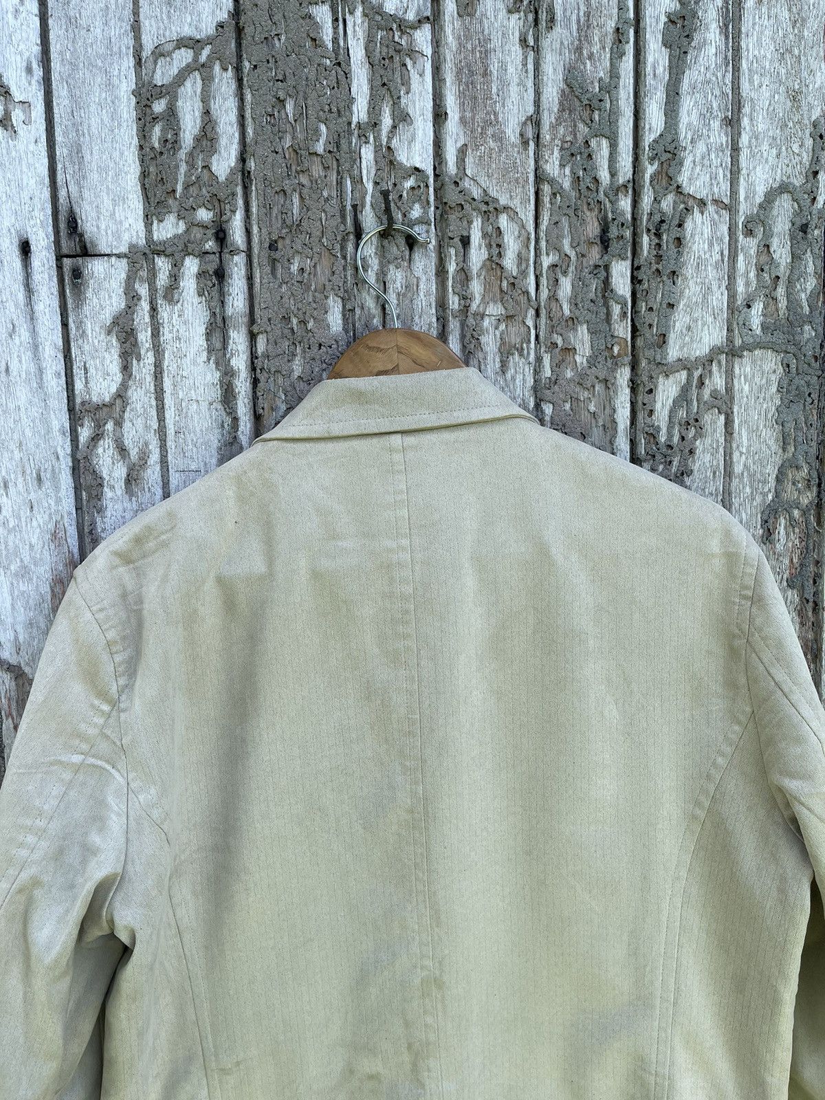 Japanese Brand Kansai Yamamoto Sissy Beige Work Jacket Size M Size US M / EU 48-50 / 2 - 8 Thumbnail