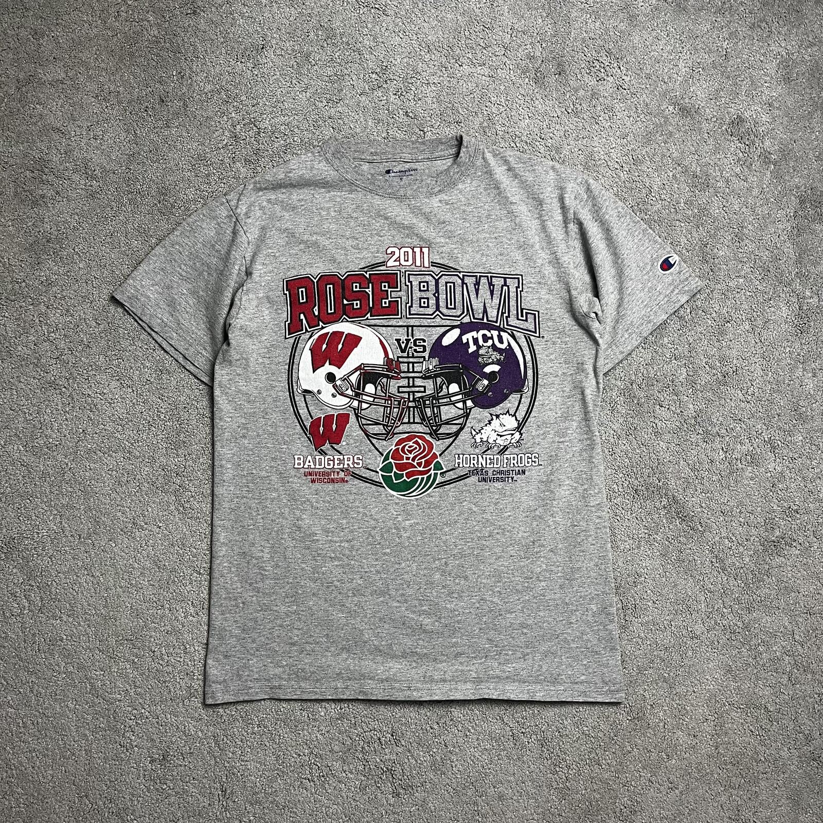 Champion Champion 2011 Rose Bowl T-Shirt Grey Size ONE SIZE - 1 Thumbnail