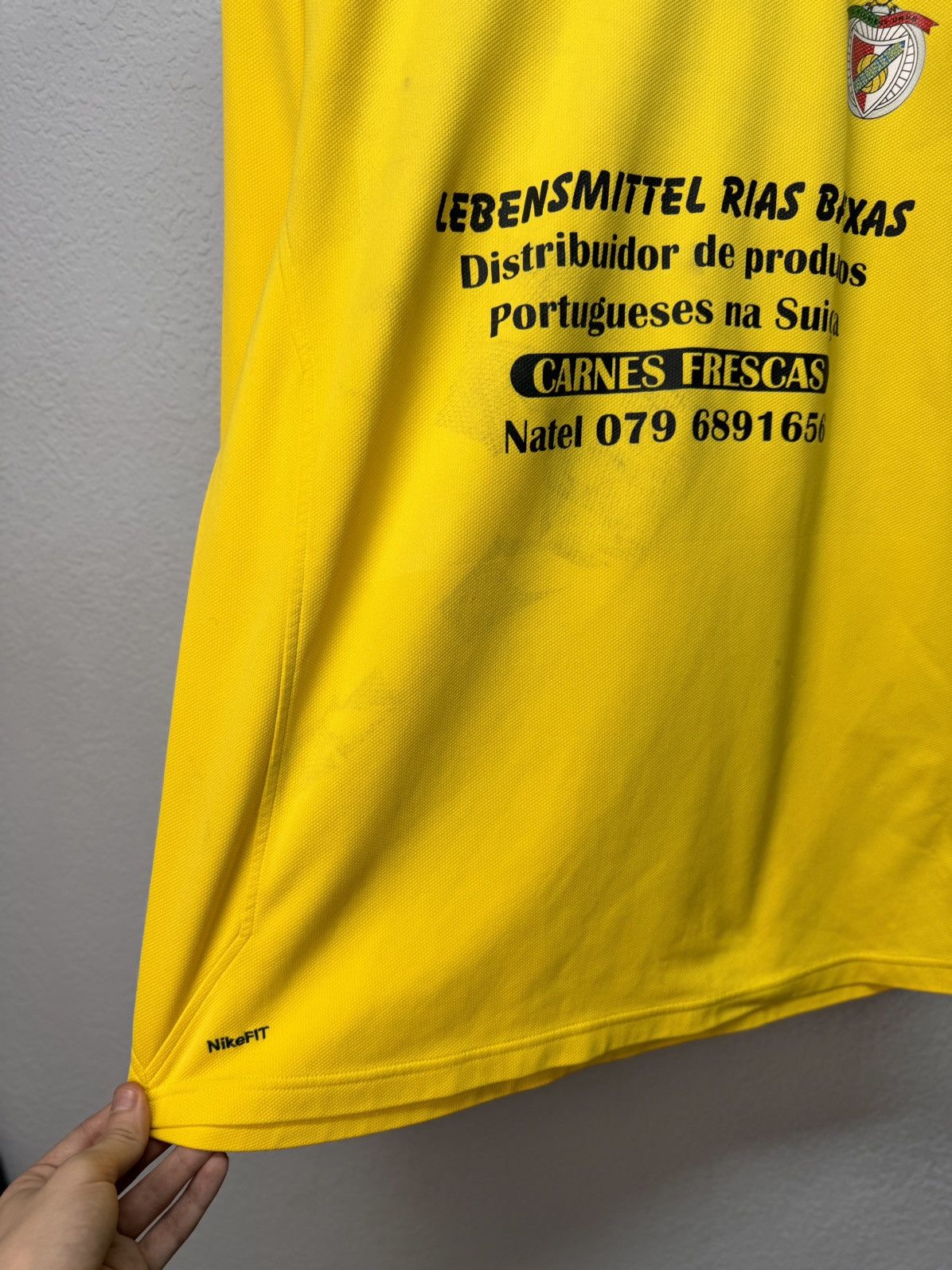 Adidas × Vintage Vintage Nike Benfica Goalkeeper shirt jersey Size US L / EU 52-54 / 3 - 7 Thumbnail