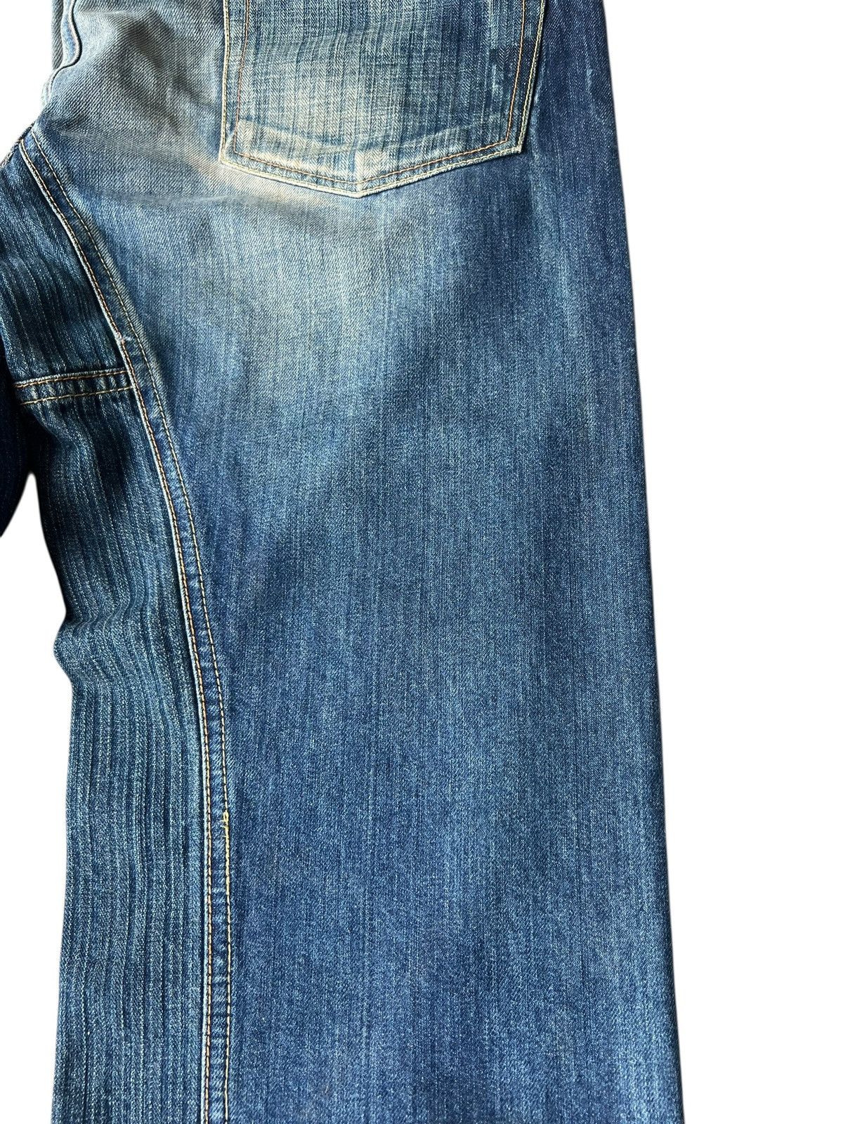 Eternal ETERNAL Distressed Aging Mud Hybrid Denim Loose Jeans Size US 34 / EU 50 - 20 Thumbnail