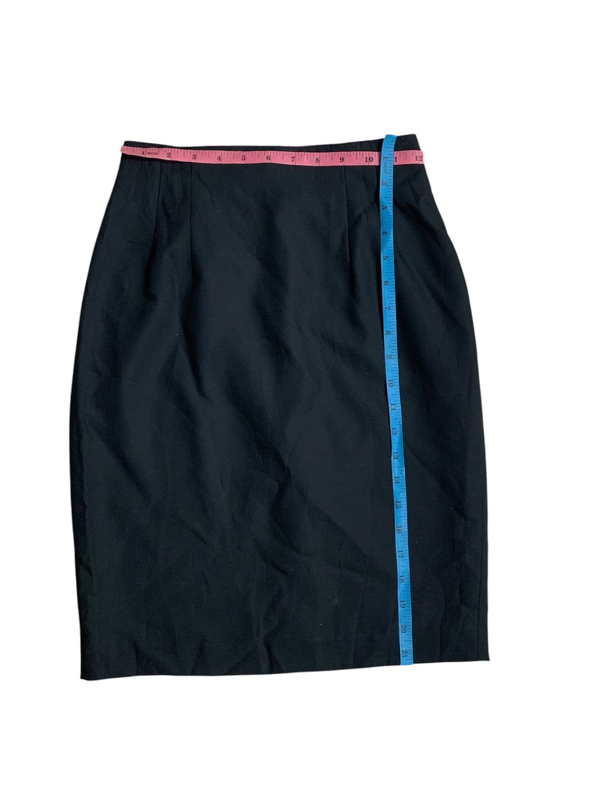 Jean Paul Gaultier Junior gaultier black pencil skirt Size 27" / US 4 / IT 40 - 3 Thumbnail