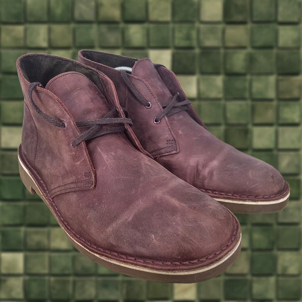 Clarks Clarks Bushacre 2 Boot Mens 10 Leather Chukka  display picture 1