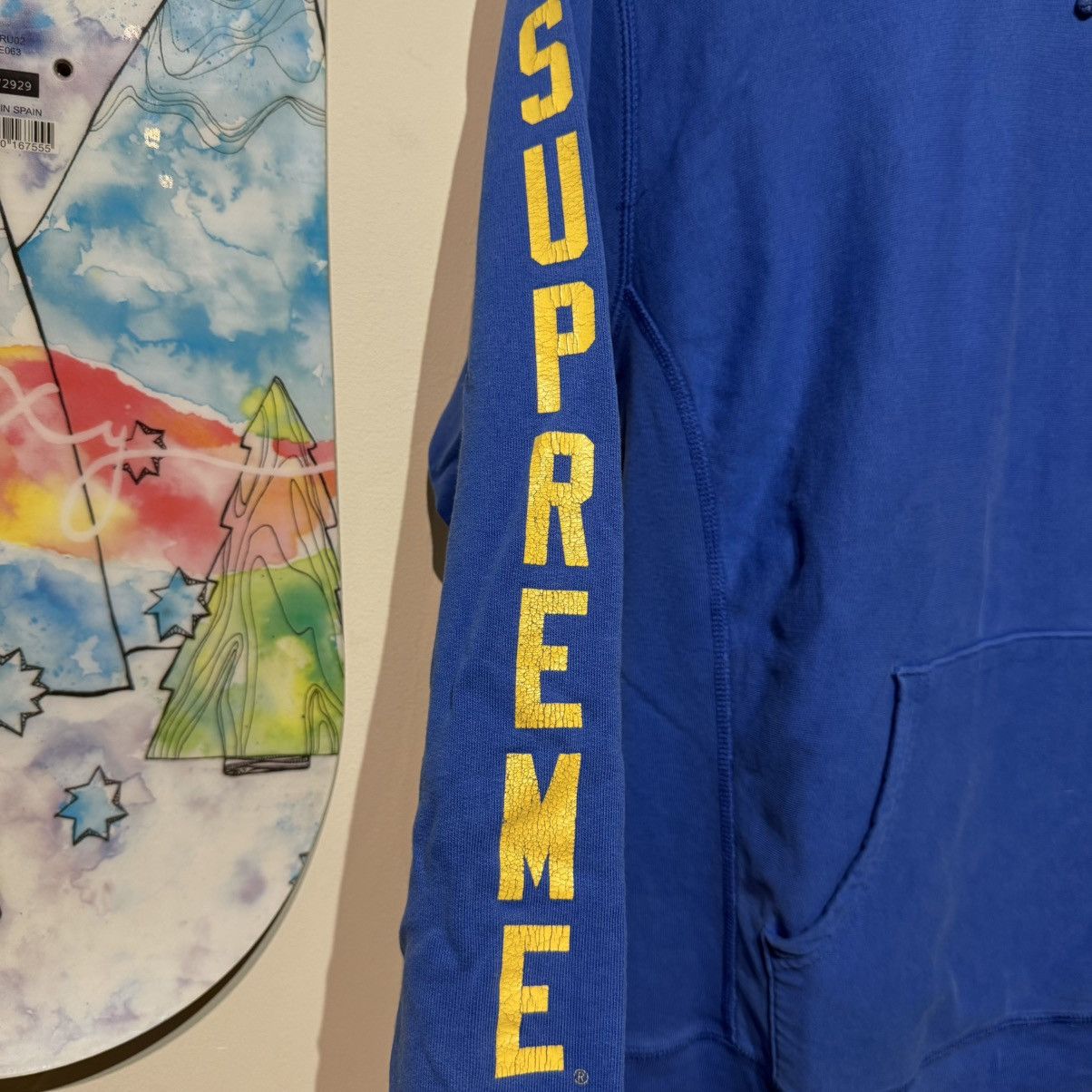 Supreme × Thrasher 2015 Supreme x Thrasher Magazine Pullover Hoodie Royal Blue Size US S / EU 44-46 / 1 - 4 Thumbnail