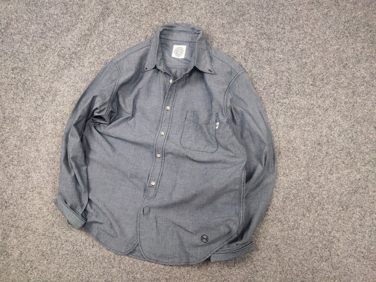 Japanese Brand Style For Creative Life Hands Work Long sleeve Shirt Japan Size US L / EU 52-54 / 3 - 3 Thumbnail