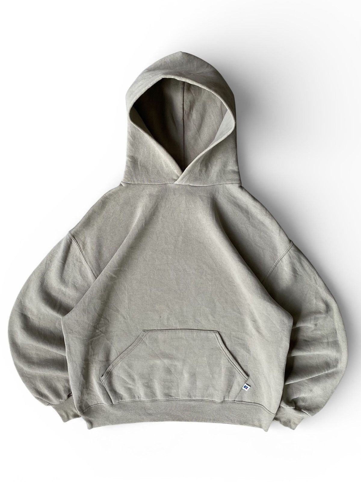 Russell Athletic Vintage 1990’s Russell Athletic Beige Blank Hoodie Size US L / EU 52-54 / 3 - 1 Thumbnail