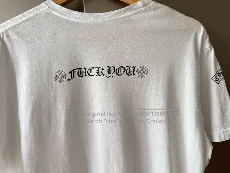 Chrome Hearts CHROME HEARTS Back swear word 'love you' short-sleeve T-sh Size US L / EU 52-54 / 3 - 3 Thumbnail