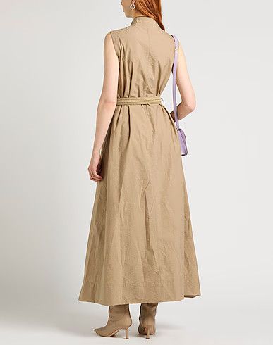 o1w1db10825 Dress in Dark Beige