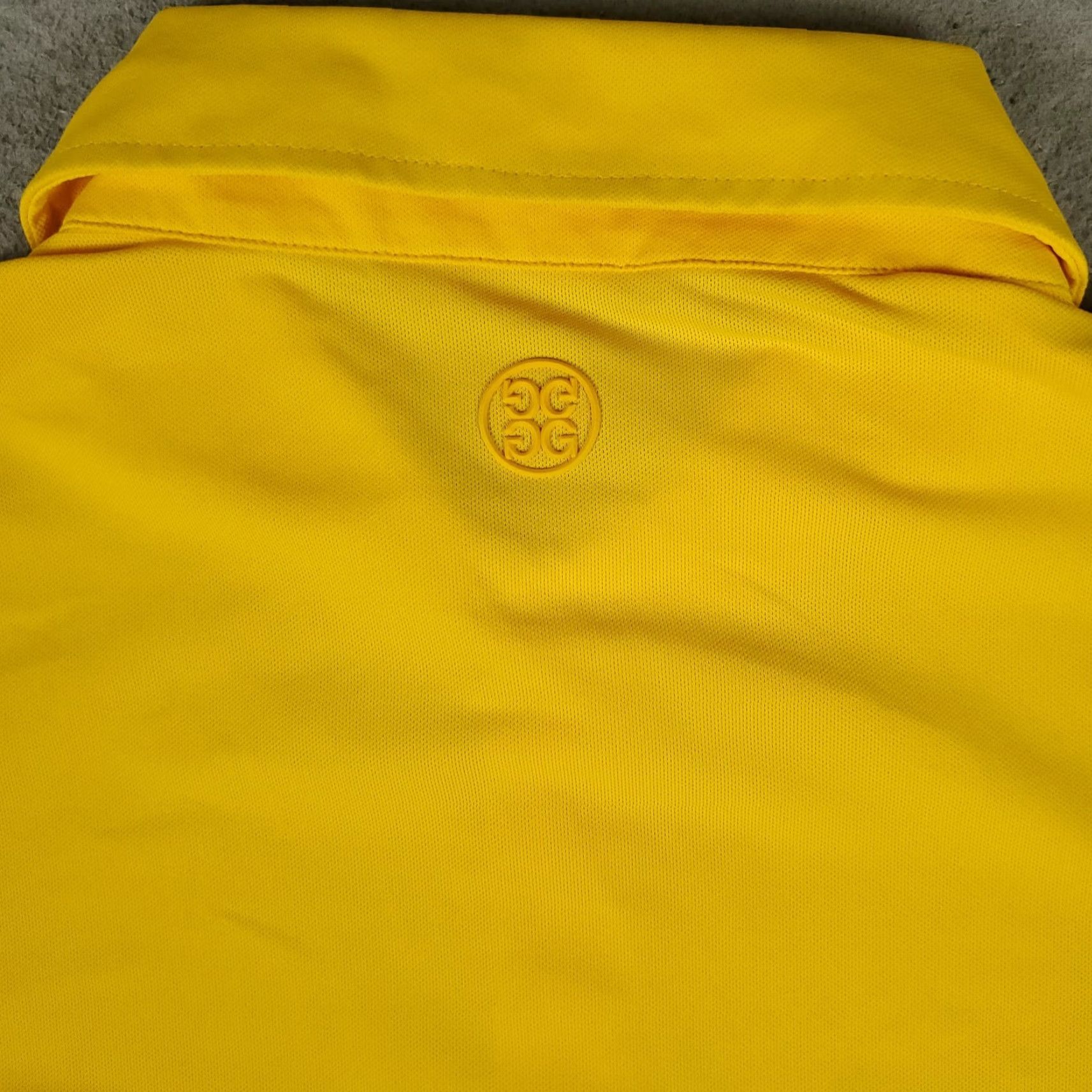 G/FORE G/FORE Polo Shirt Mens Large Yellow Golf Short Sleeve Collared Button Size US L / EU 52-54 / 3 - 6 Thumbnail