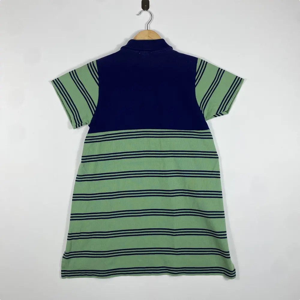 Lacoste Vintage LACOSTE Women Maternity Striped Polo Shirt Large Size L / US 10 / IT 46 - 4 Thumbnail